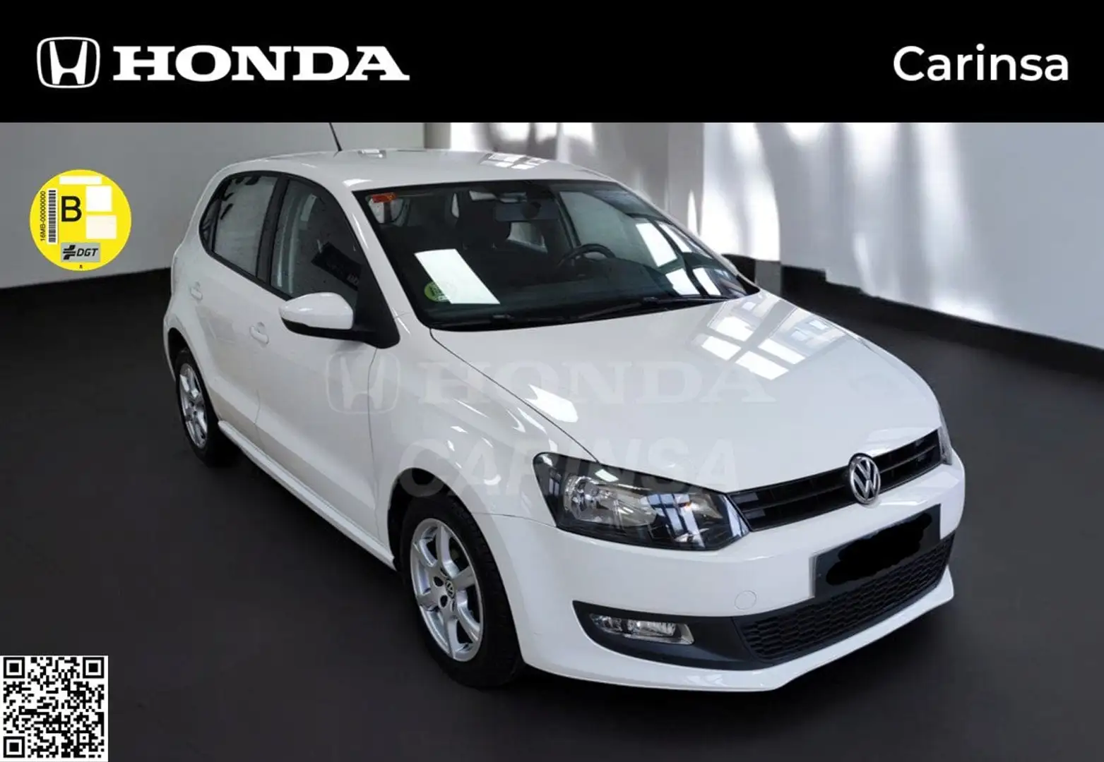 Volkswagen Polo 1.6TDI Advance DSG 90 Blanc - 2