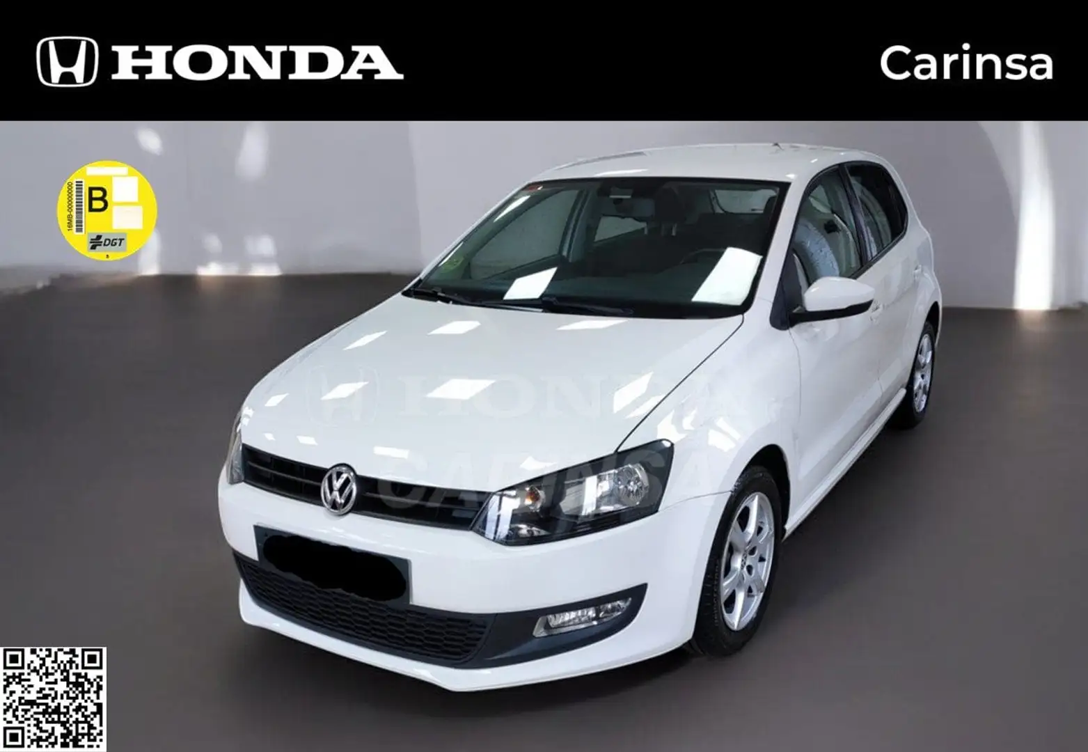 Volkswagen Polo 1.6TDI Advance DSG 90 Blanc - 1