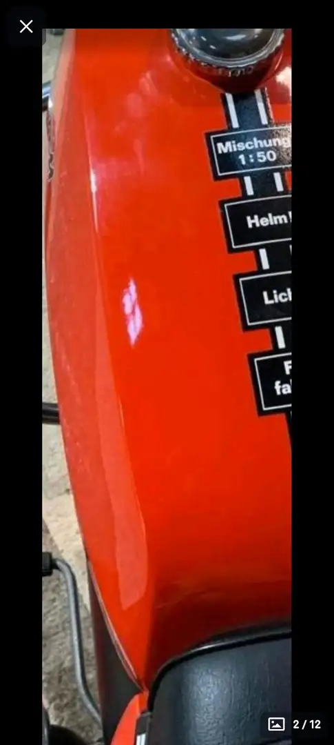 Kreidler Florett RS und Hercules k 50 Sprint NEUFAHRZEUGE Papiere Rojo - 2