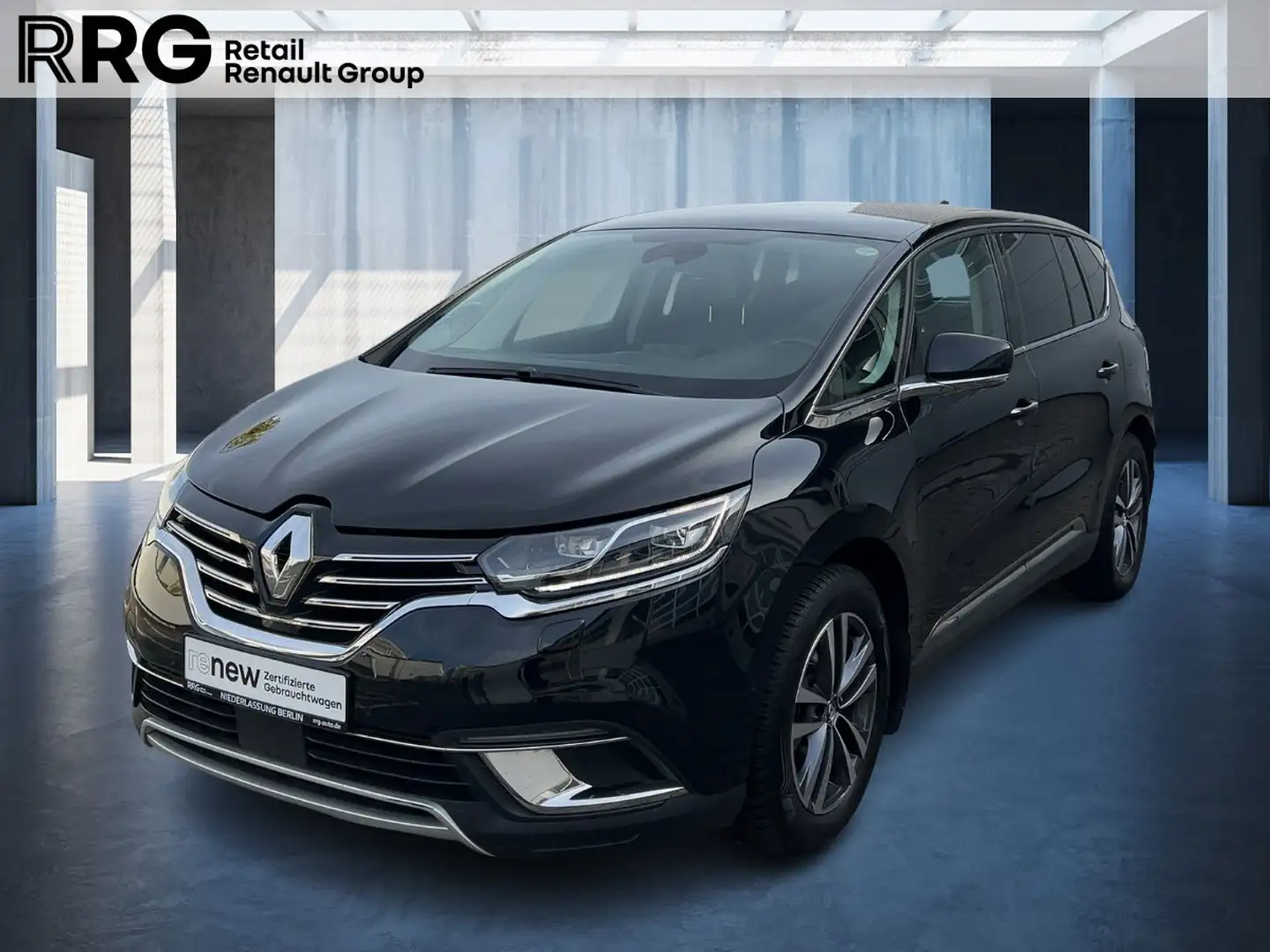 Renault Espace 2.0 DCI 190 TECHNO AUTOMATIK Noir - 1