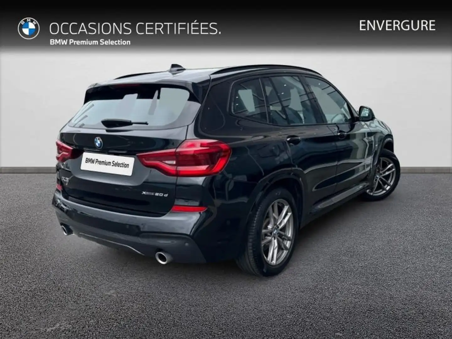 BMW X3 xDrive20dA 190ch M Sport Euro6d-T Negro - 2