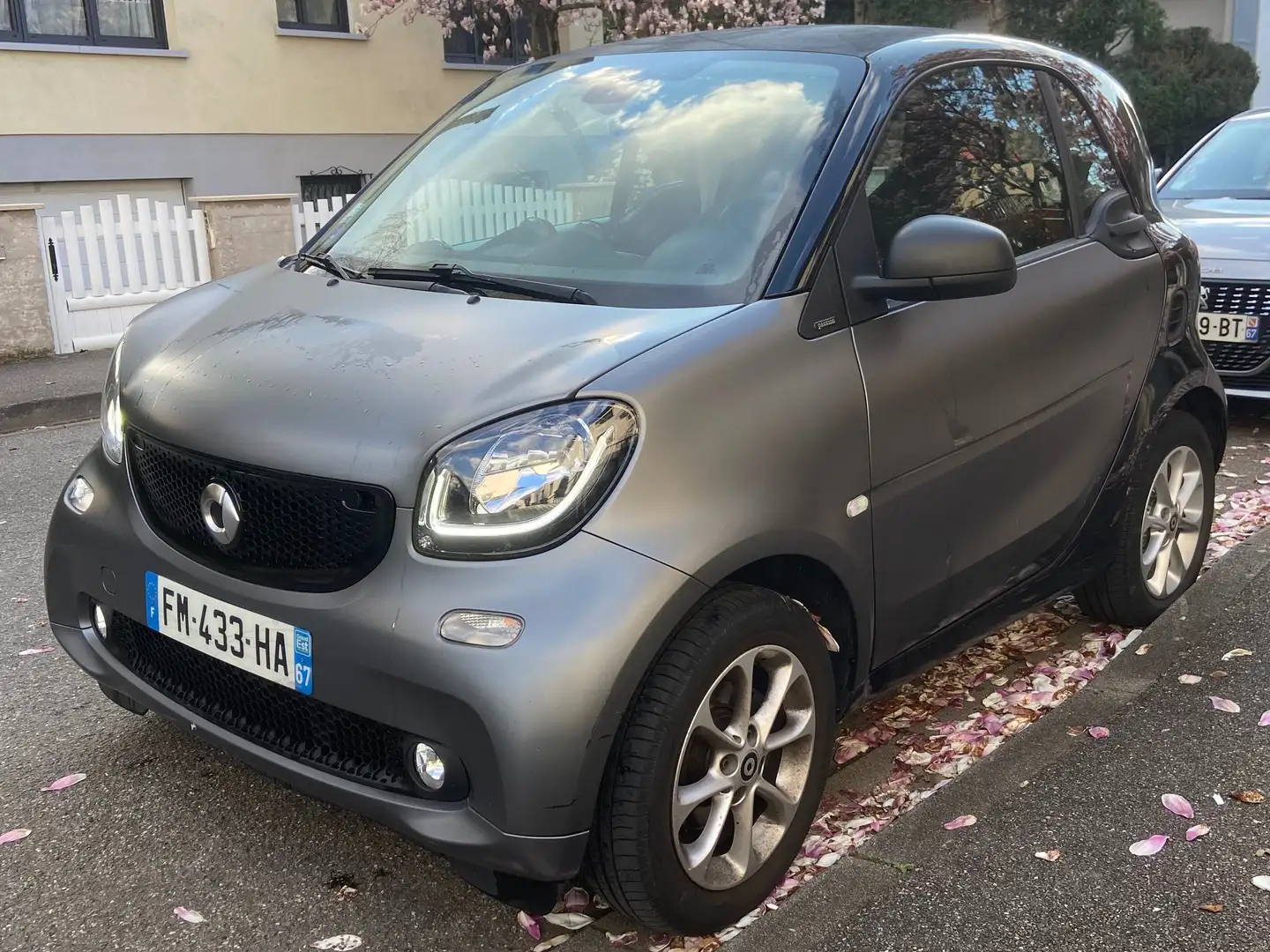smart forTwo Fortwo Coupé 1.0 71 ch S Gris - 1