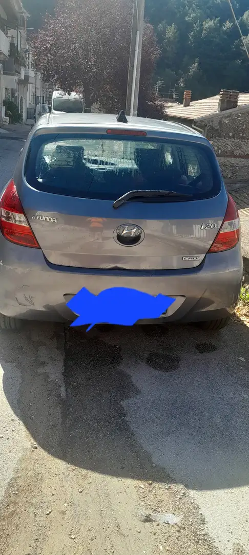 Hyundai i20 i20 I 2009 5p 1.6 crdi vgt Premium Gris - 1