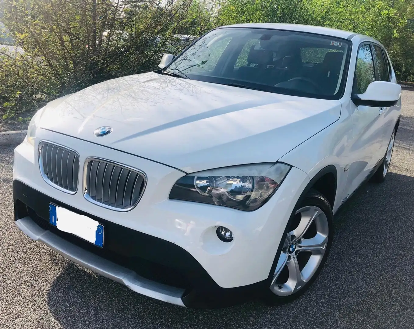 BMW X1 xdrive 18d futura garanzia 12 mesi Bianco - 1