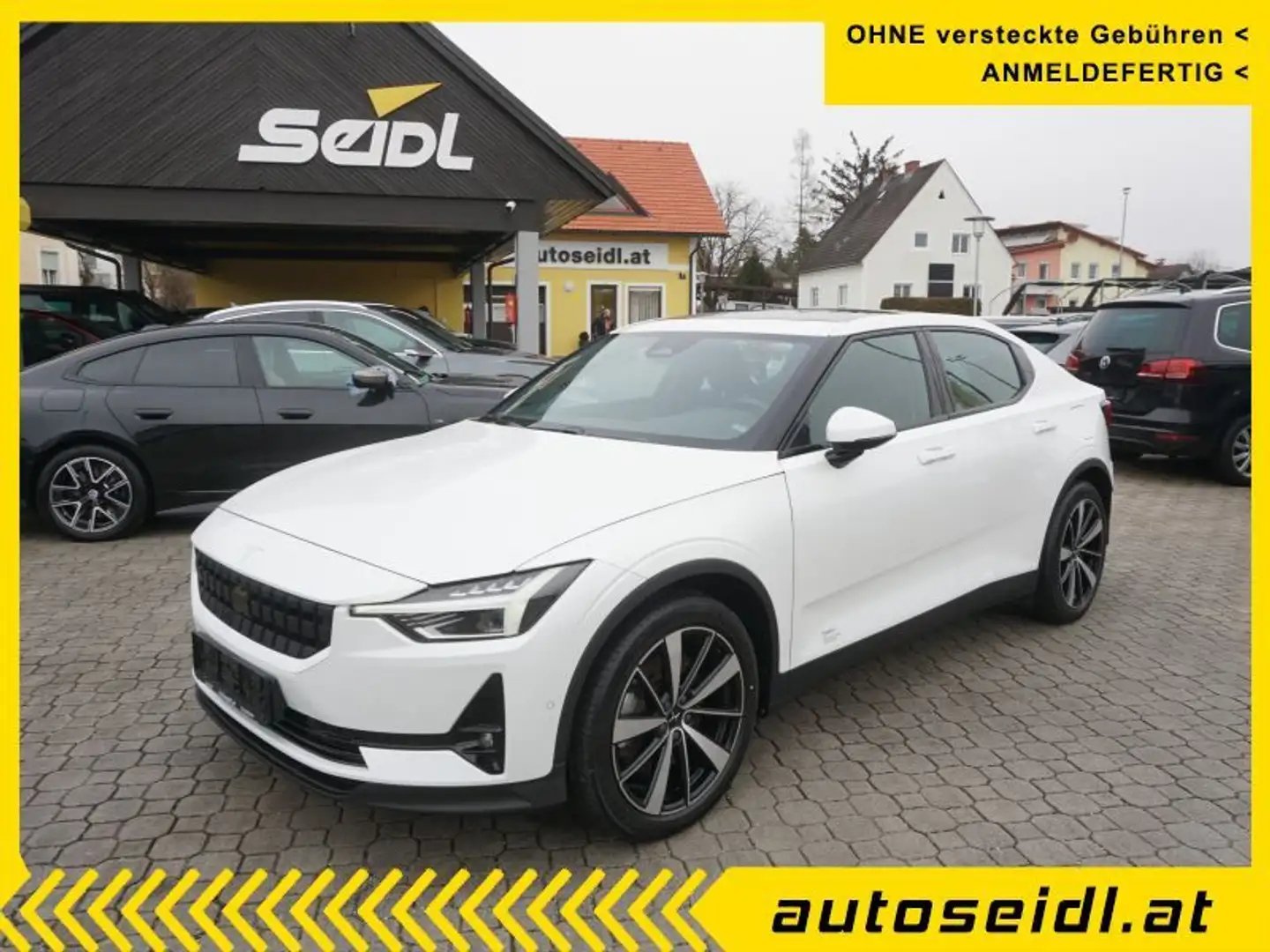 Polestar 2 Long Range AWD 78 KW/h *ALLRAD* Weiß - 1