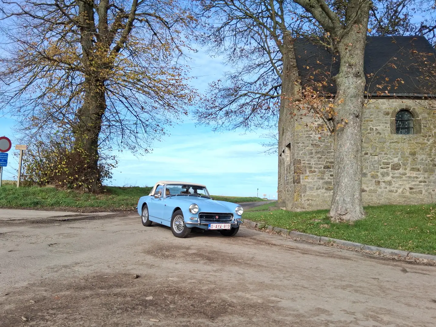 MG Midget MKIII Blau - 2