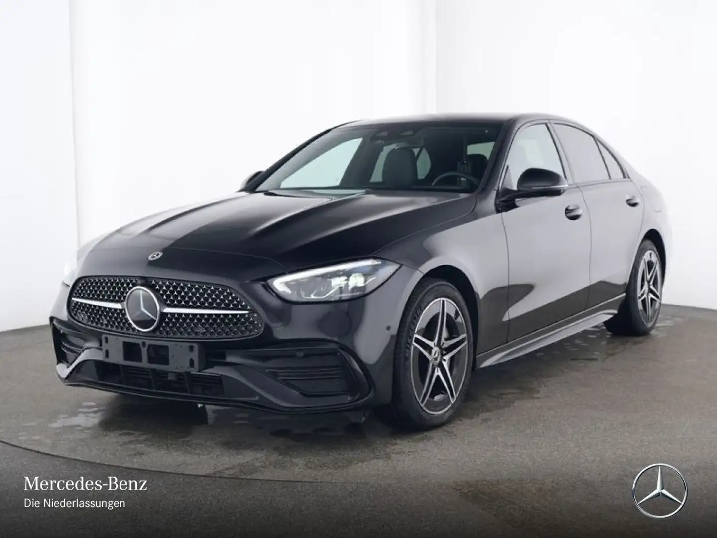 Mercedes-Benz C 300 e AMG+NIGHT+360+LED+KEYLESS+9G Noir - 2