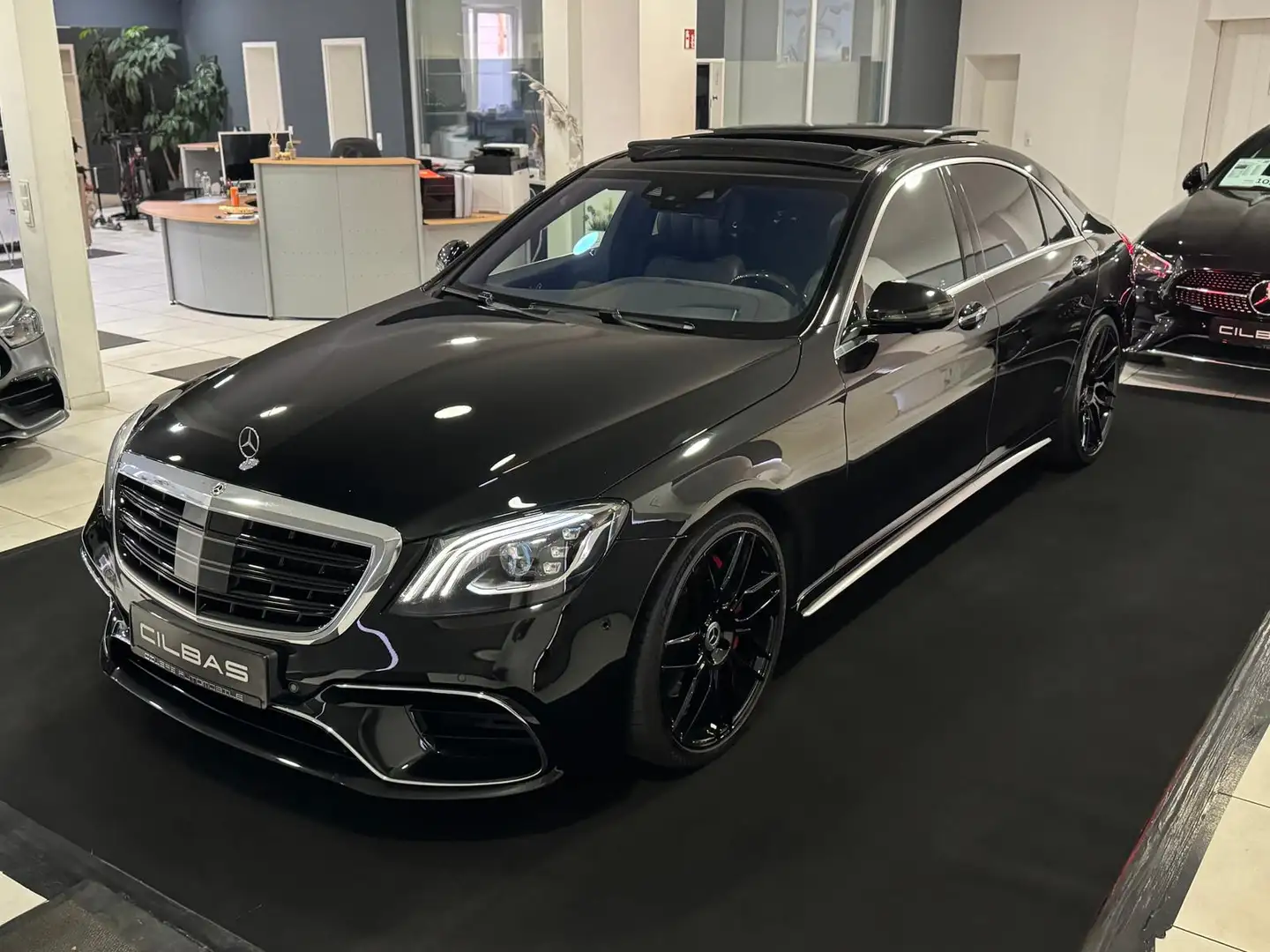 Mercedes-Benz S 400 d 4M Lang* S63 AMG UMBAU*21 ZOLL*PANO*HUD* Negru - 1