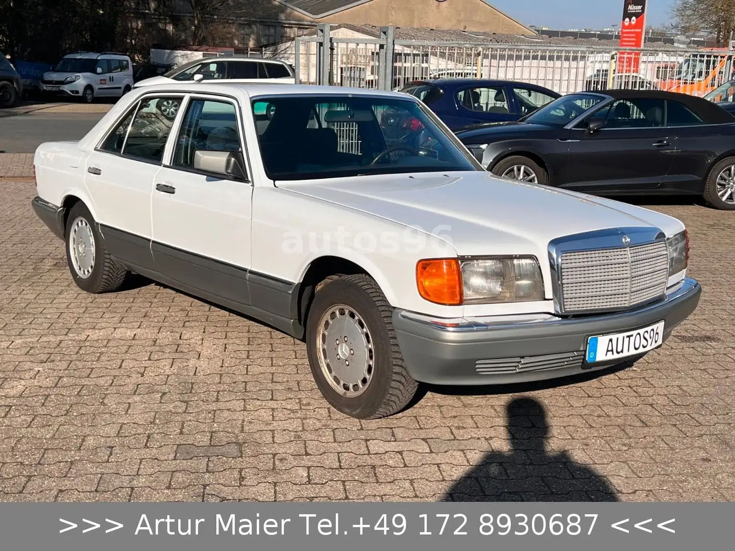 Mercedes-Benz 300 SE W126 TÜV 01.2027 2 HAND Schiebedach Klima Alb - 1
