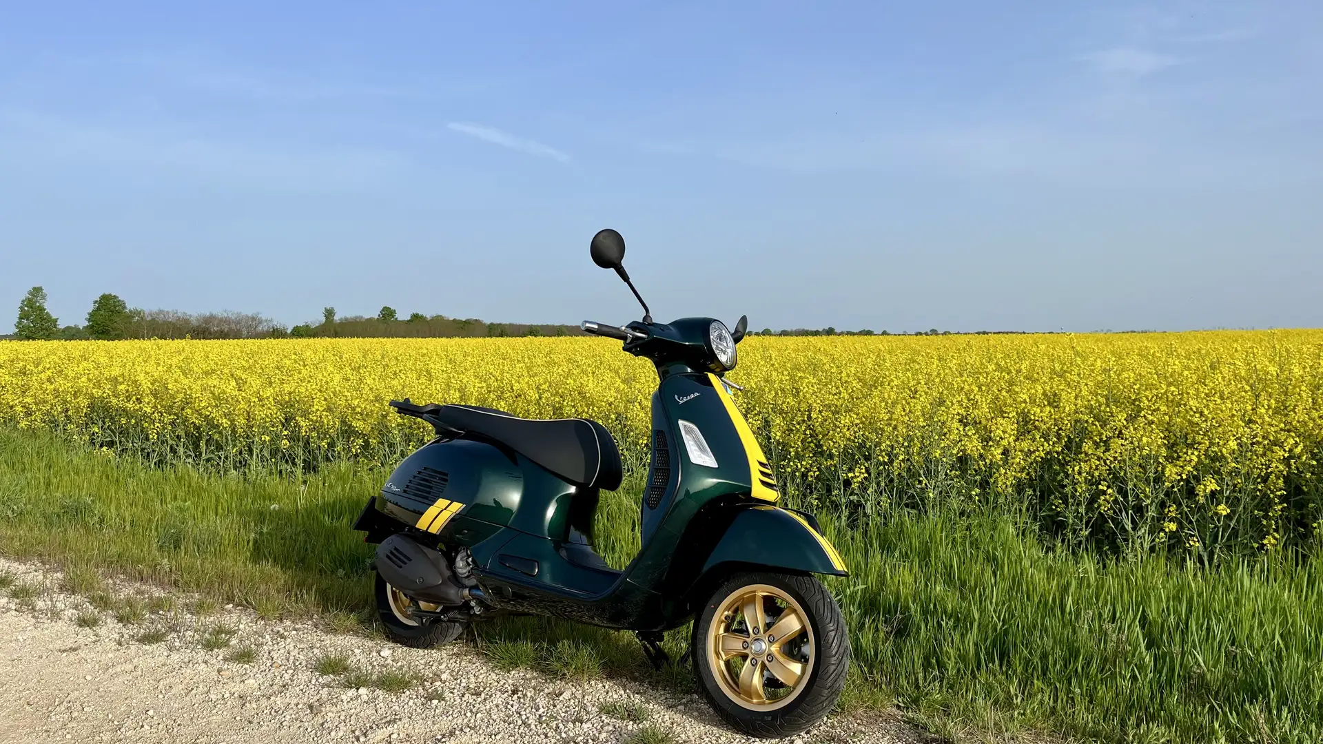 Vespa GTS Super Racing Sixties 300 Grün - 2