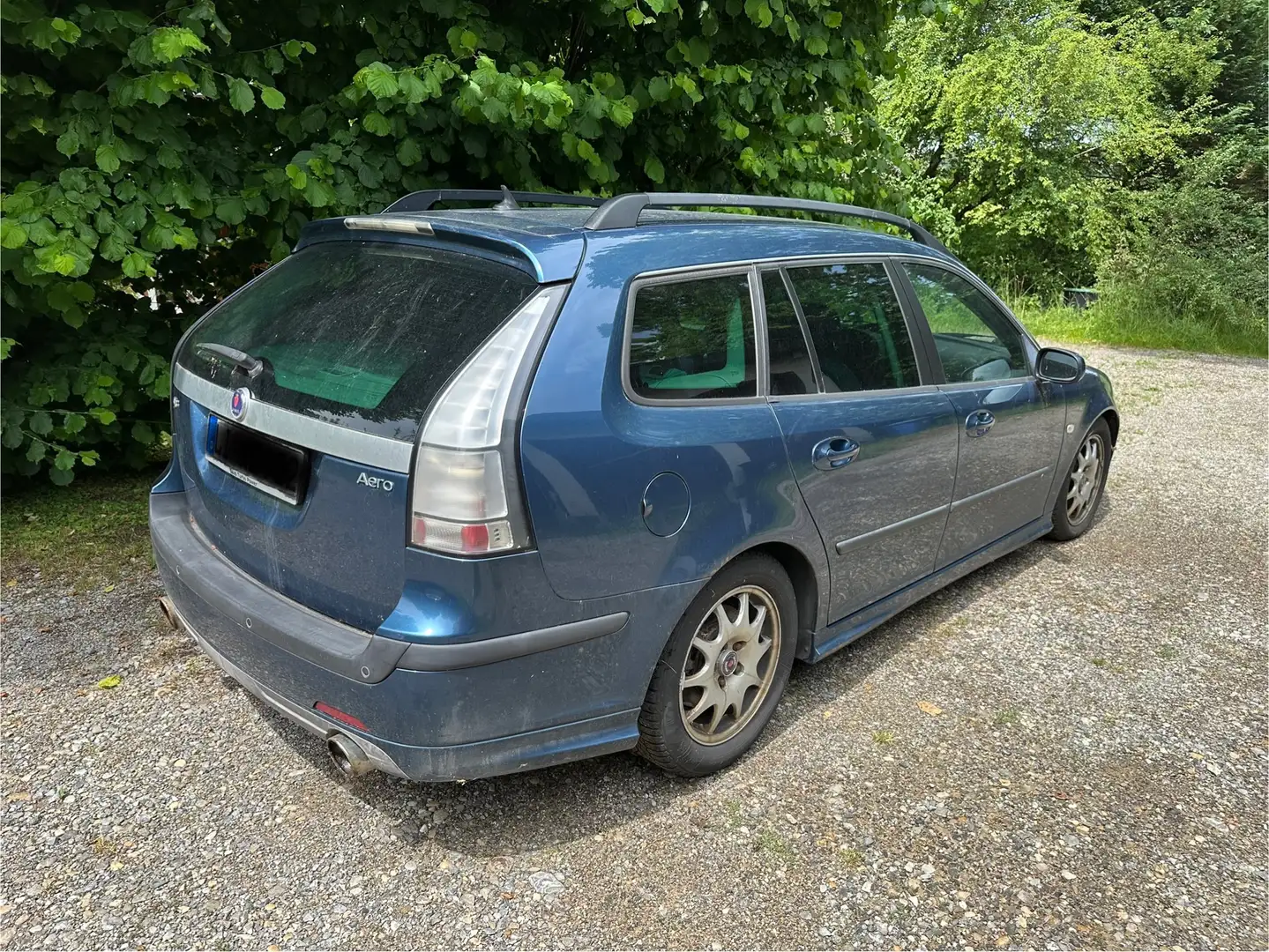 Saab 9-3 9-3 2.8 Turbo V6 Sport-Kombi Aut.Aero Blau - 2