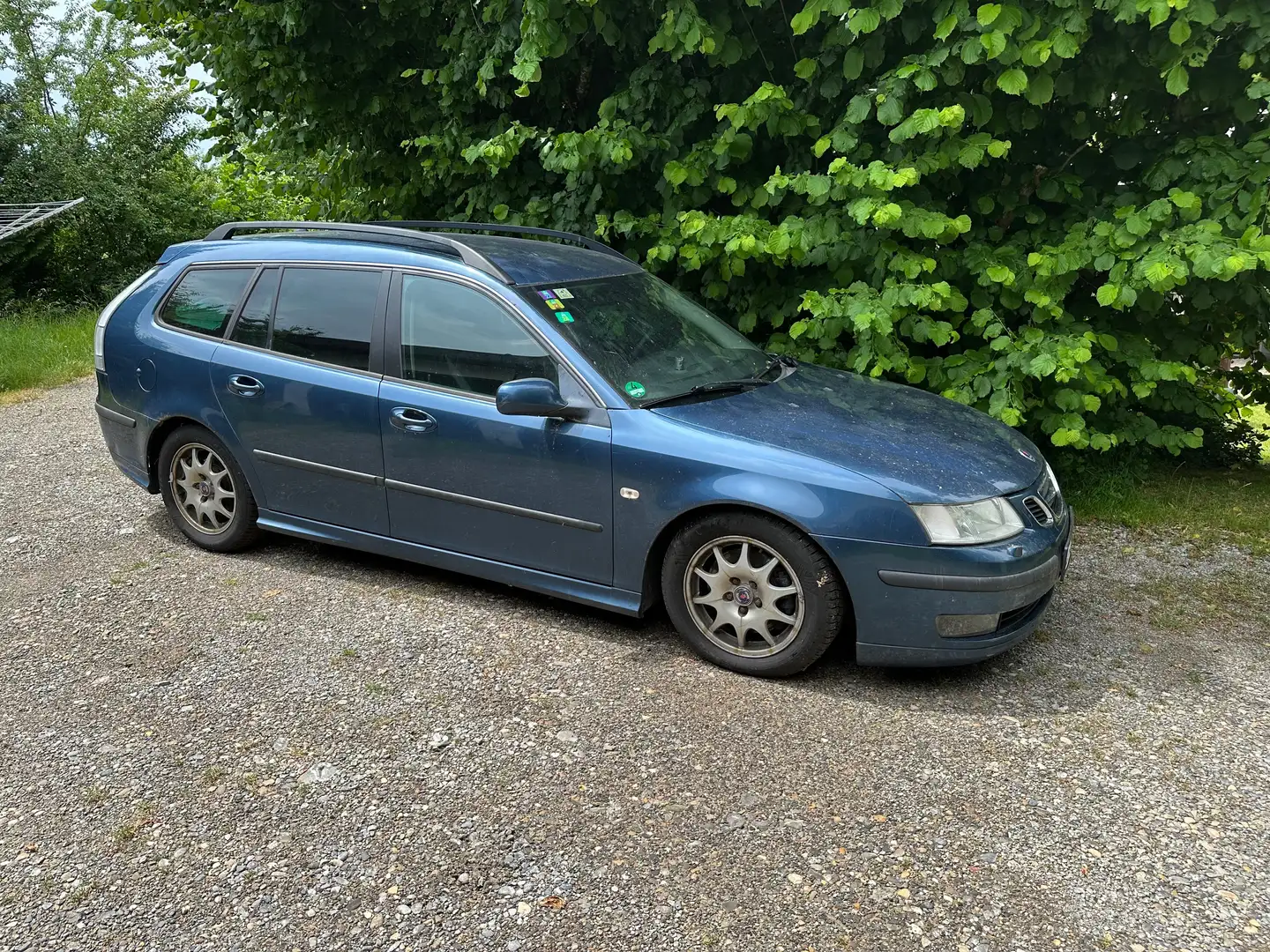 Saab 9-3 9-3 2.8 Turbo V6 Sport-Kombi Aut.Aero Blau - 1
