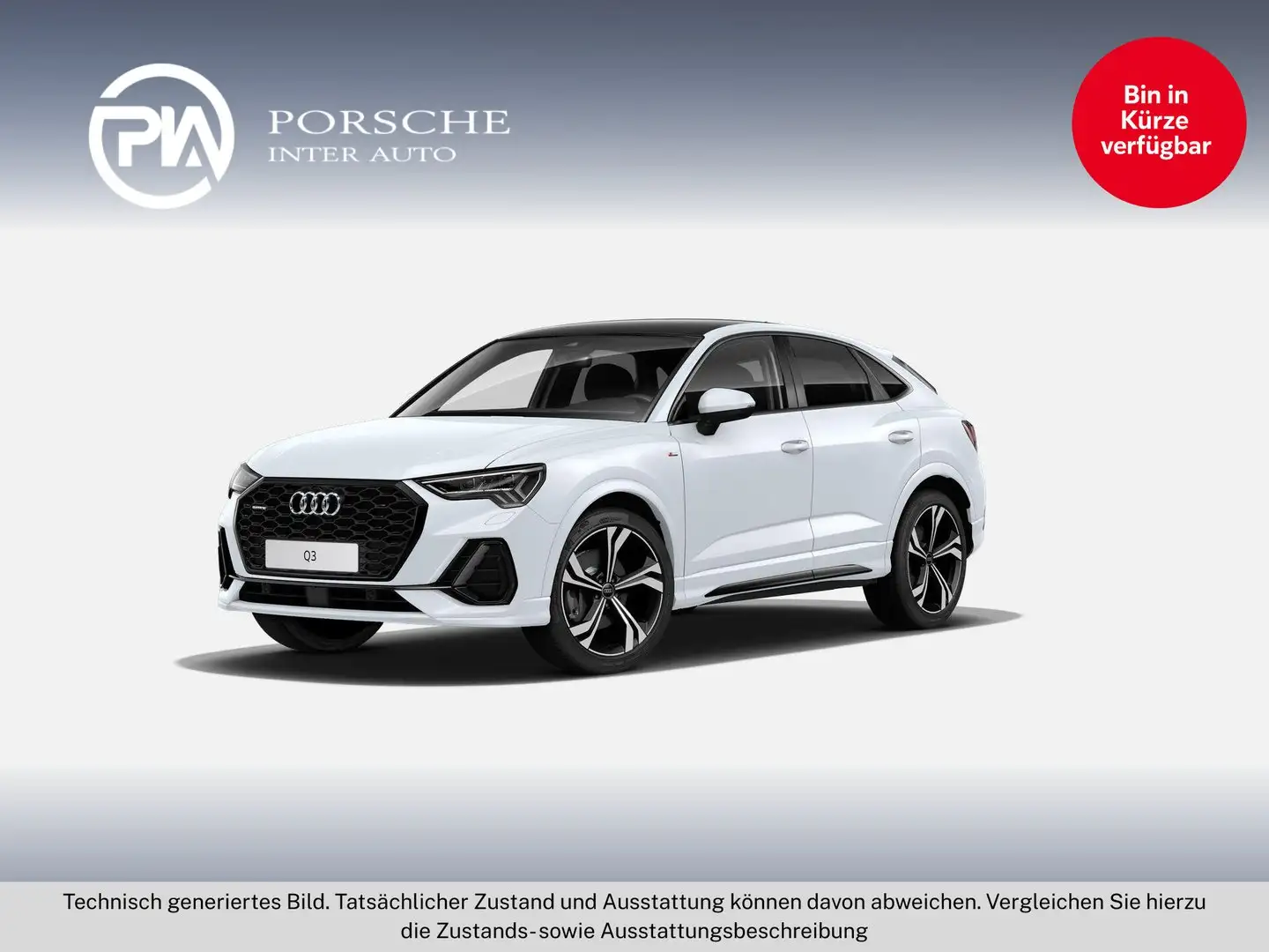 Audi Q3 40 TDI quattro S line ext. Weiß - 1