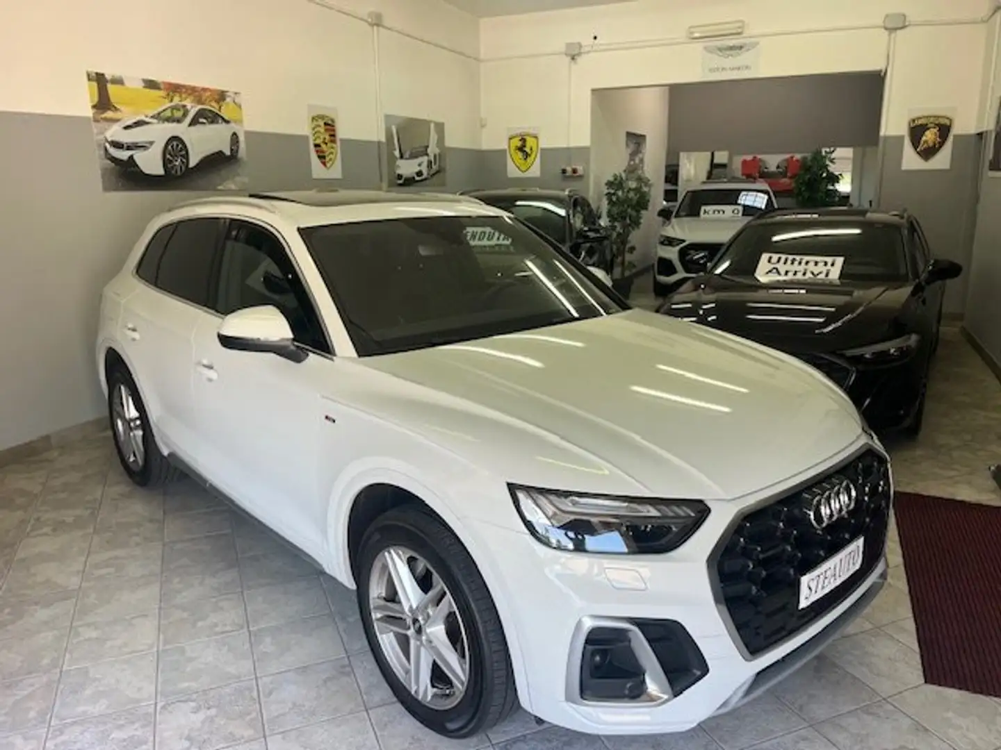 Audi Q5 SPB 40 TDI QUATTRO S TRONIC 2 X S LINE TETTO Blanco - 2