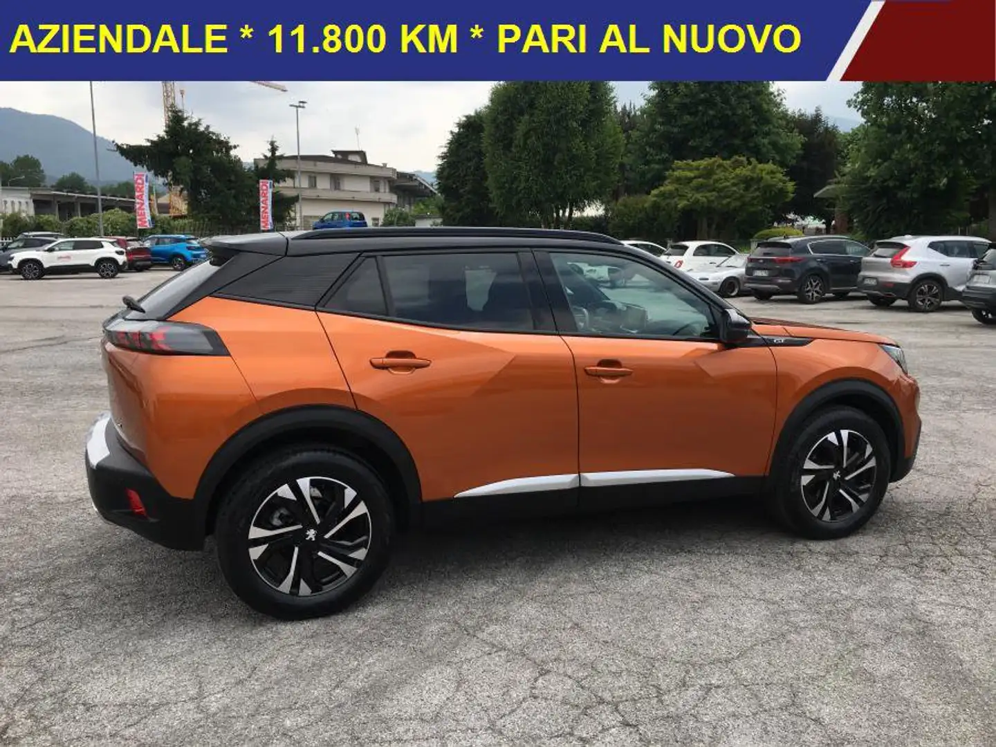 Peugeot 2008 PureTech 130 GT SUPERACCESSORIATA!! Arancione - 2
