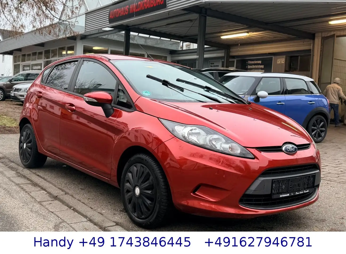 Ford Fiesta 1.25i Trend/TÜV NEU/ALLWETTER/BLUETOOTH Orange - 1