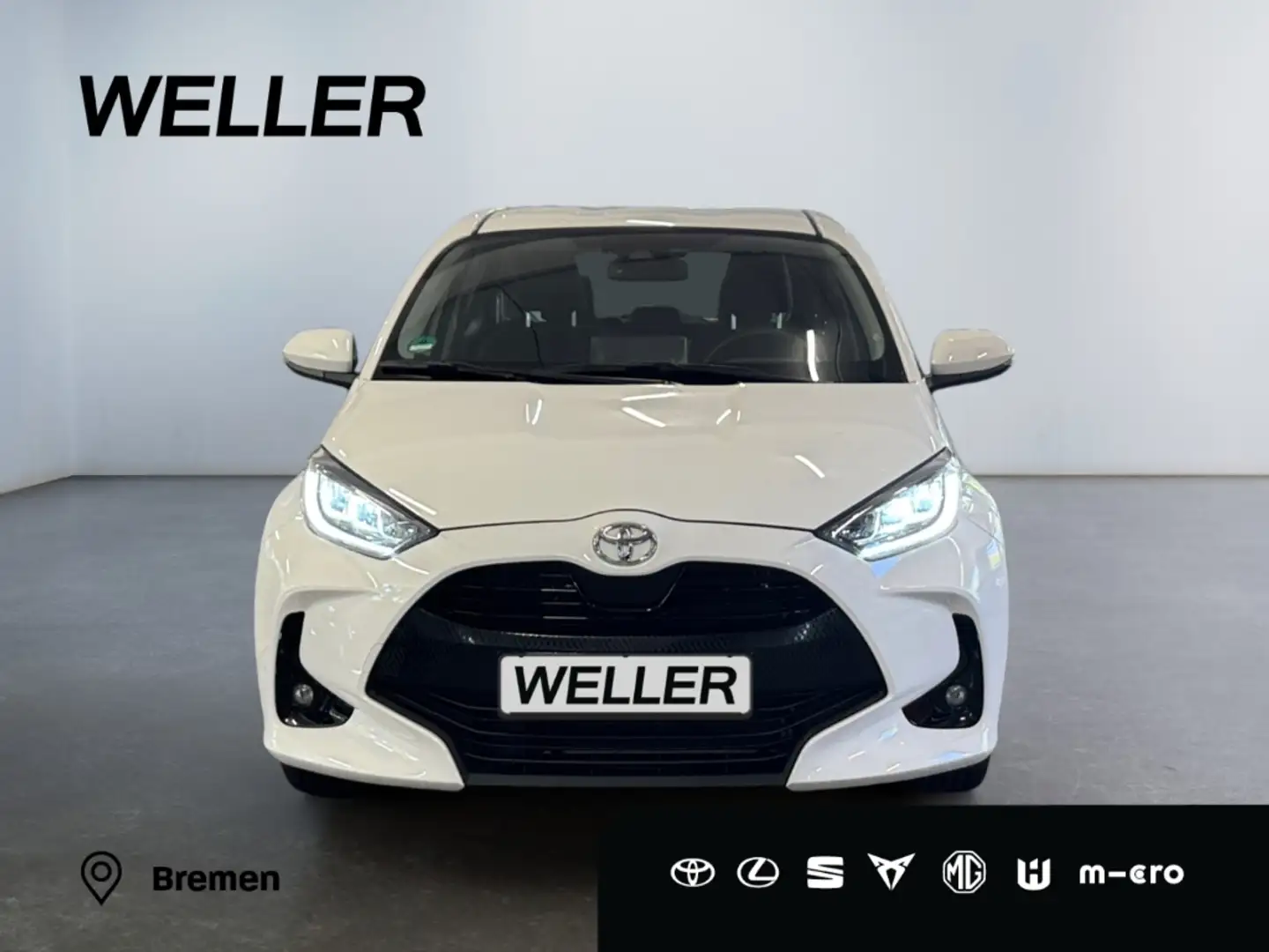 Toyota Yaris 1.5 Team D *ACC*CarPlay*Kamera*Spurhalteass* Weiß - 2