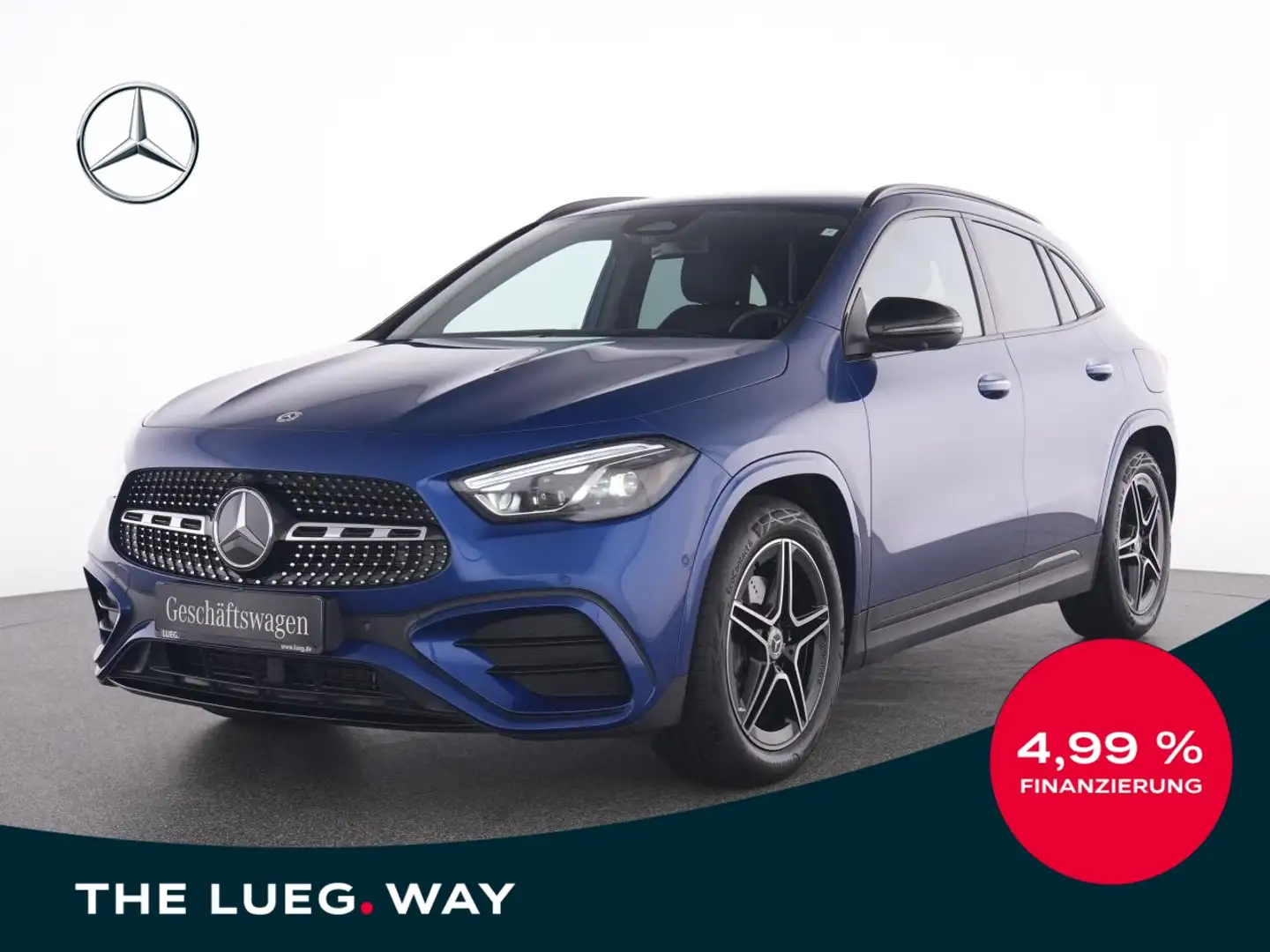Mercedes-Benz GLA 180 AMG+NIGHT+KEYLESS+360°+TOTW.+DISTRONIC++ Bleu - 1