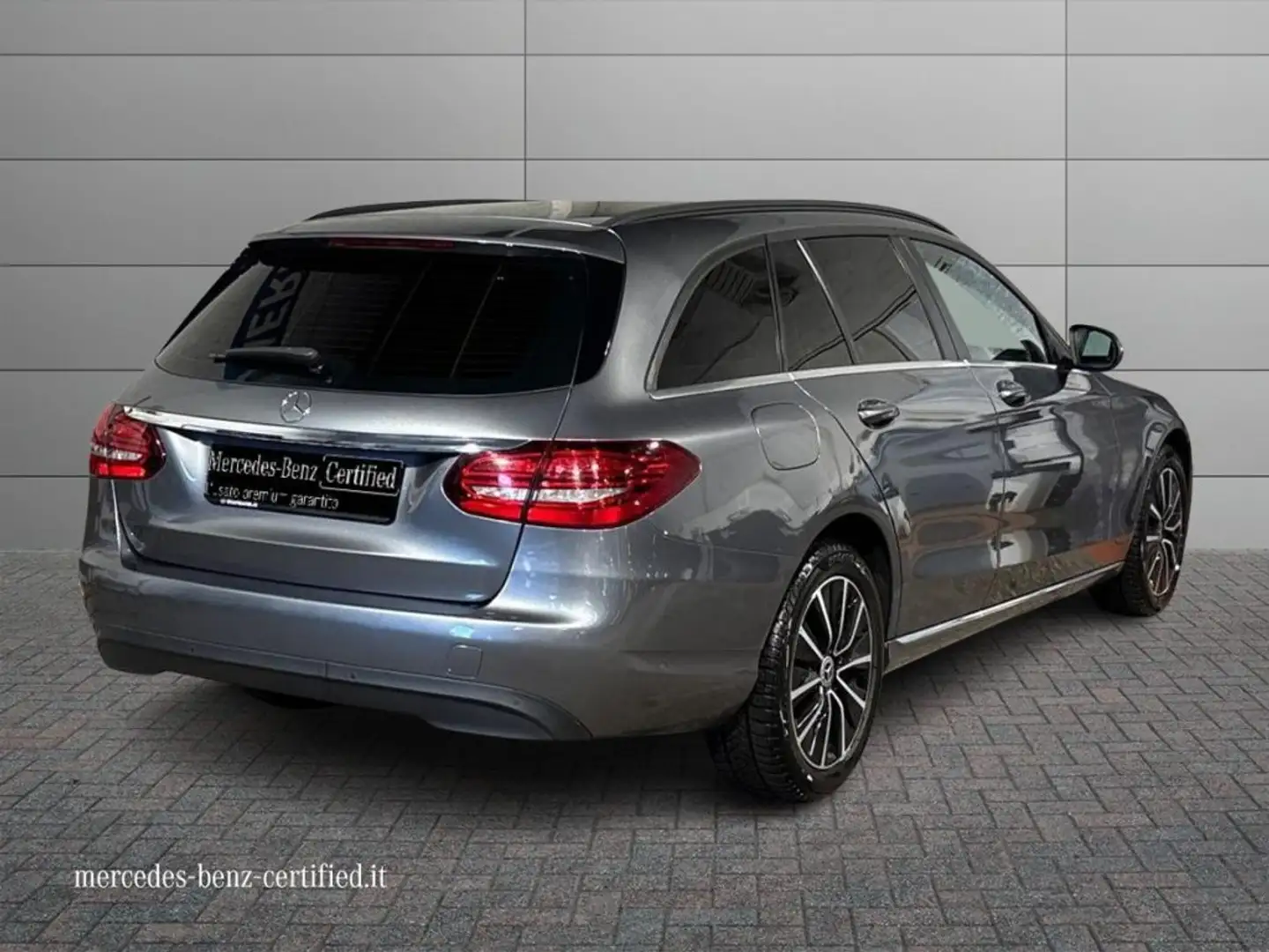 Mercedes-Benz C 180 d S.W. Auto Grigio - 2