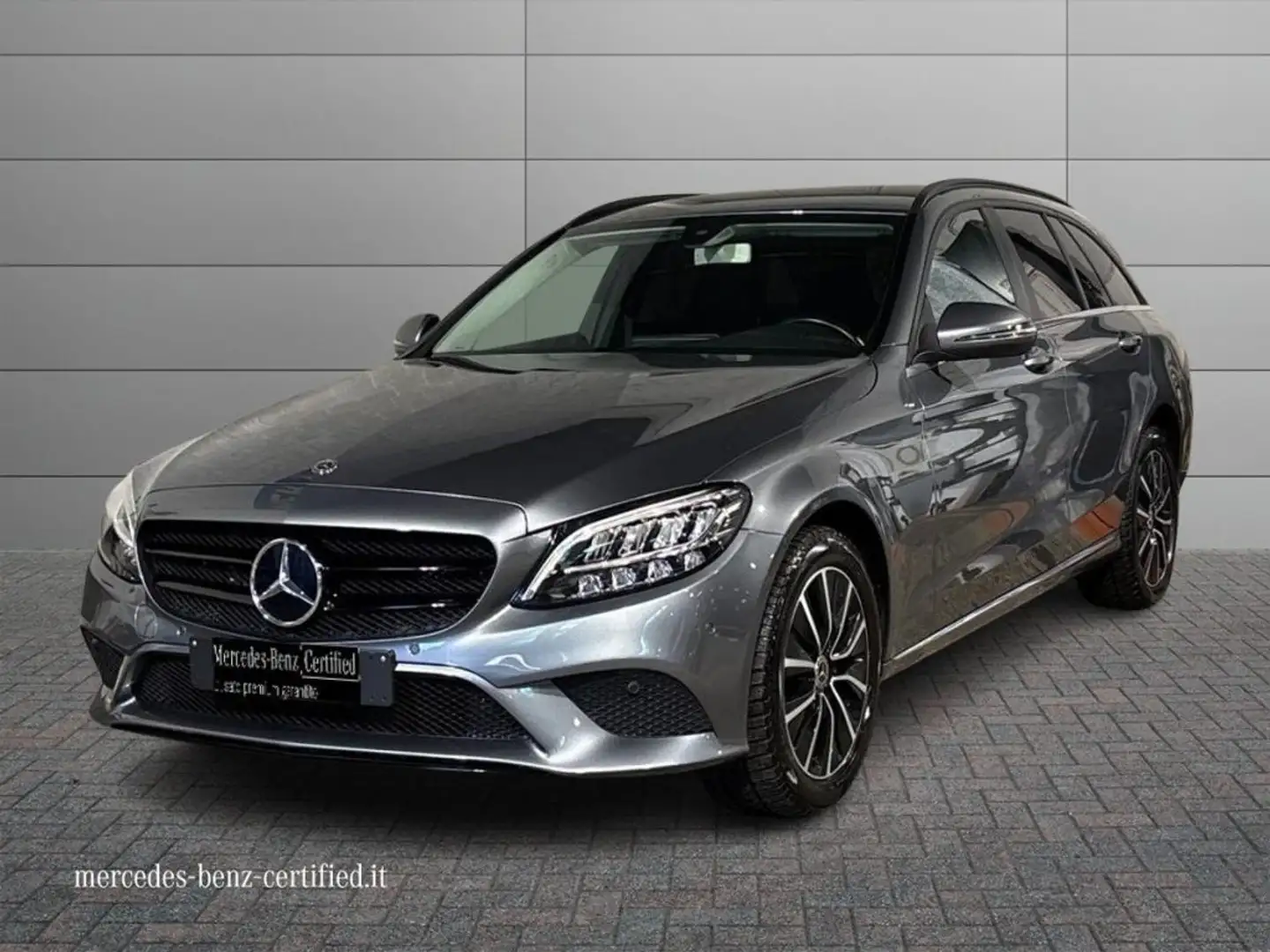 Mercedes-Benz C 180 d S.W. Auto Grigio - 1