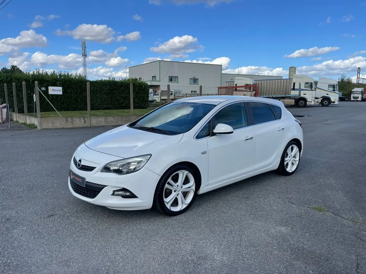 Opel Astra 1.7 cdti 110 cv ct ok edition garantie 12 mois Blanc - 1