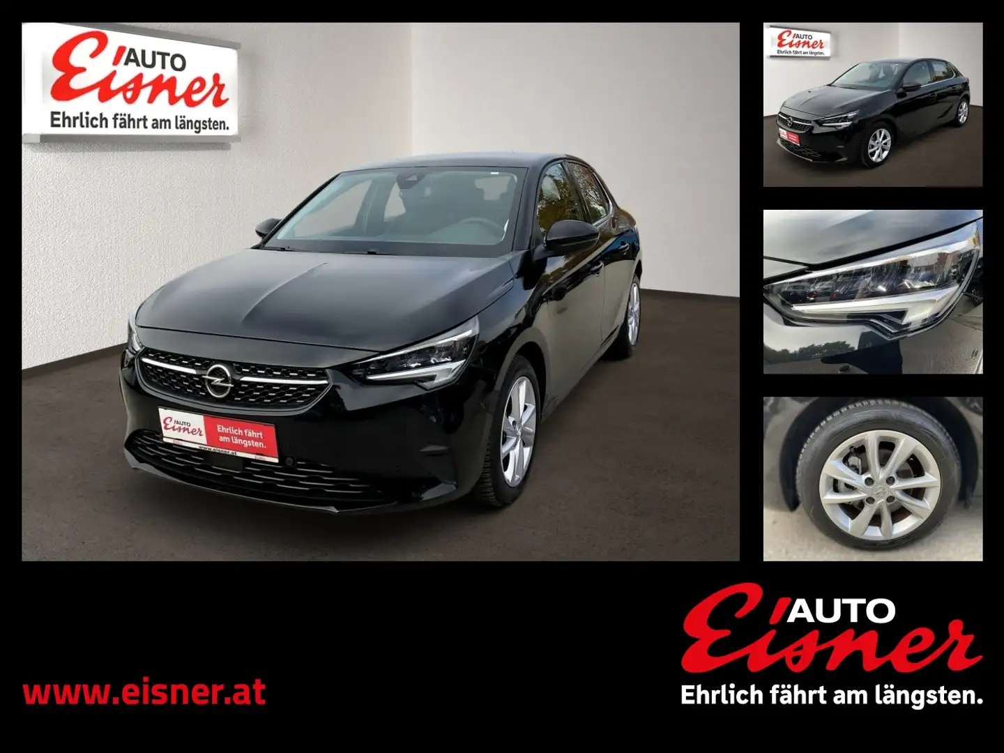 Opel Corsa 1.2 ELEGANCE DIRECT INJ Schwarz - 1