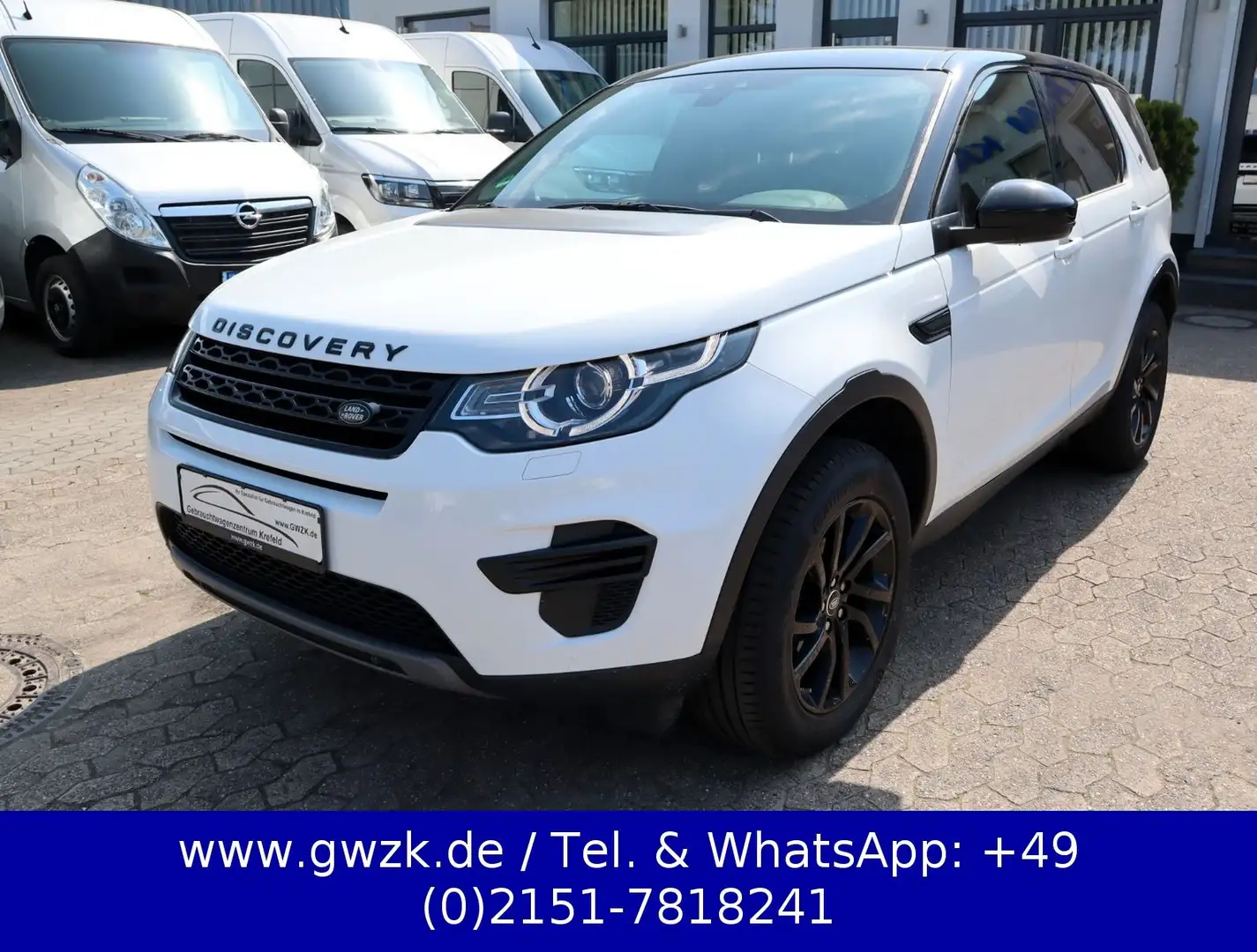 Land Rover Discovery Sport AWD / Pano / 2-Zonen-Klima / SHZ Weiß - 1