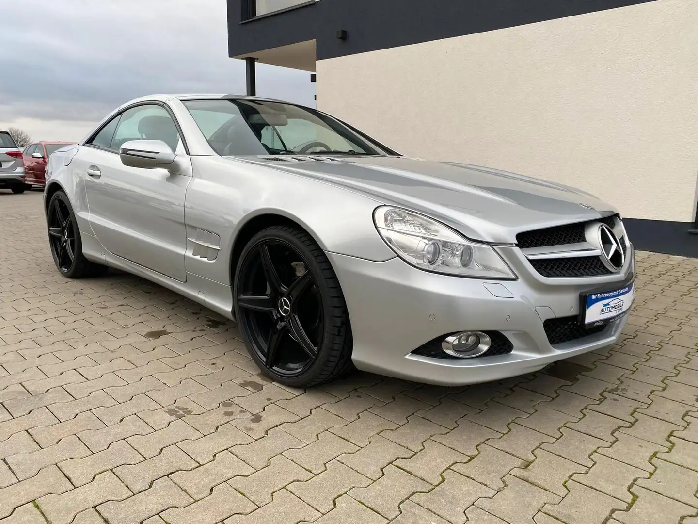 Mercedes-Benz SL 500 |Deutsche Fahr.|Unfallfrei| Silber - 1
