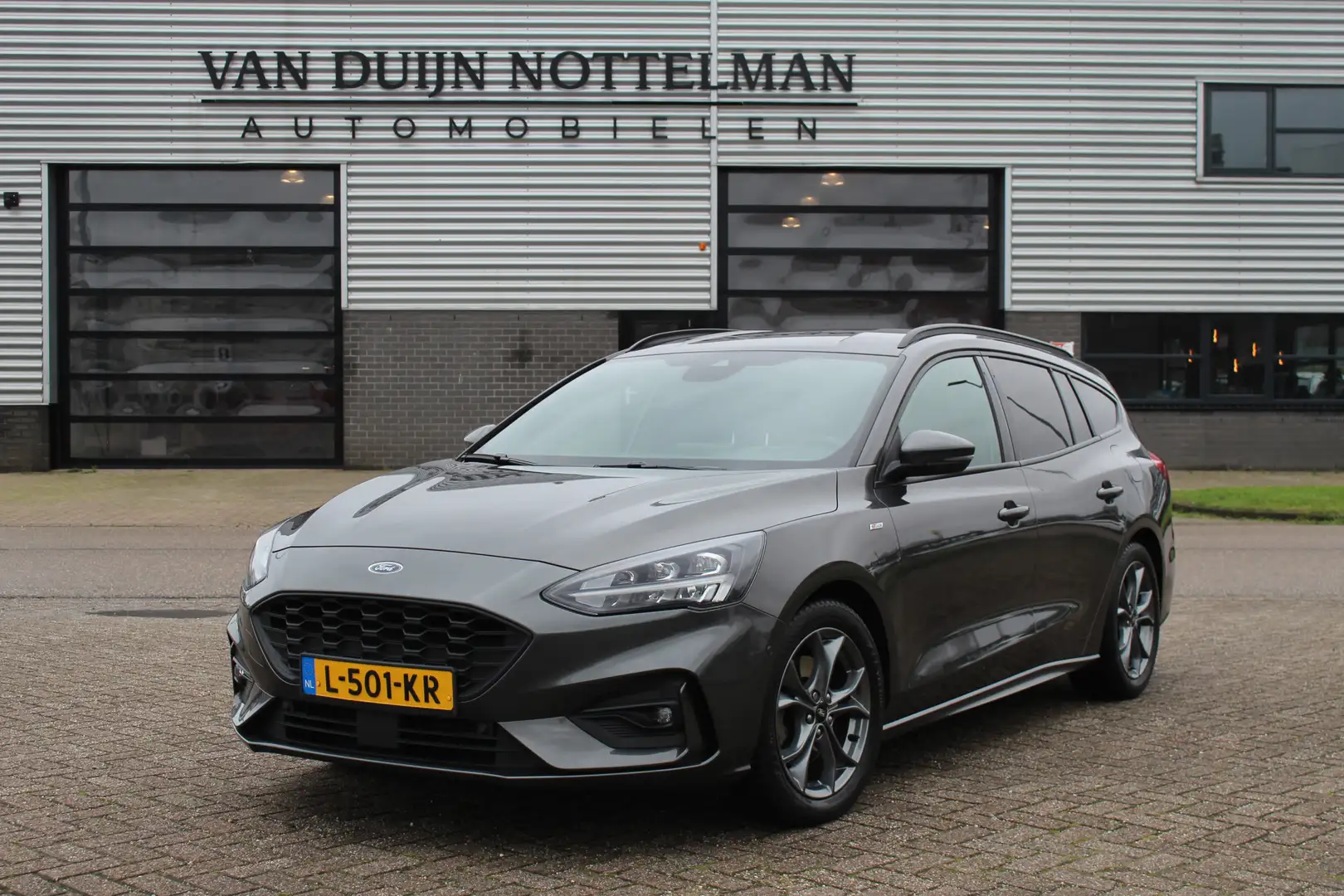 Ford Focus Wagon 1.0 EcoBoost Hybrid ST Line / HUD / Stoel/st Grau - 1