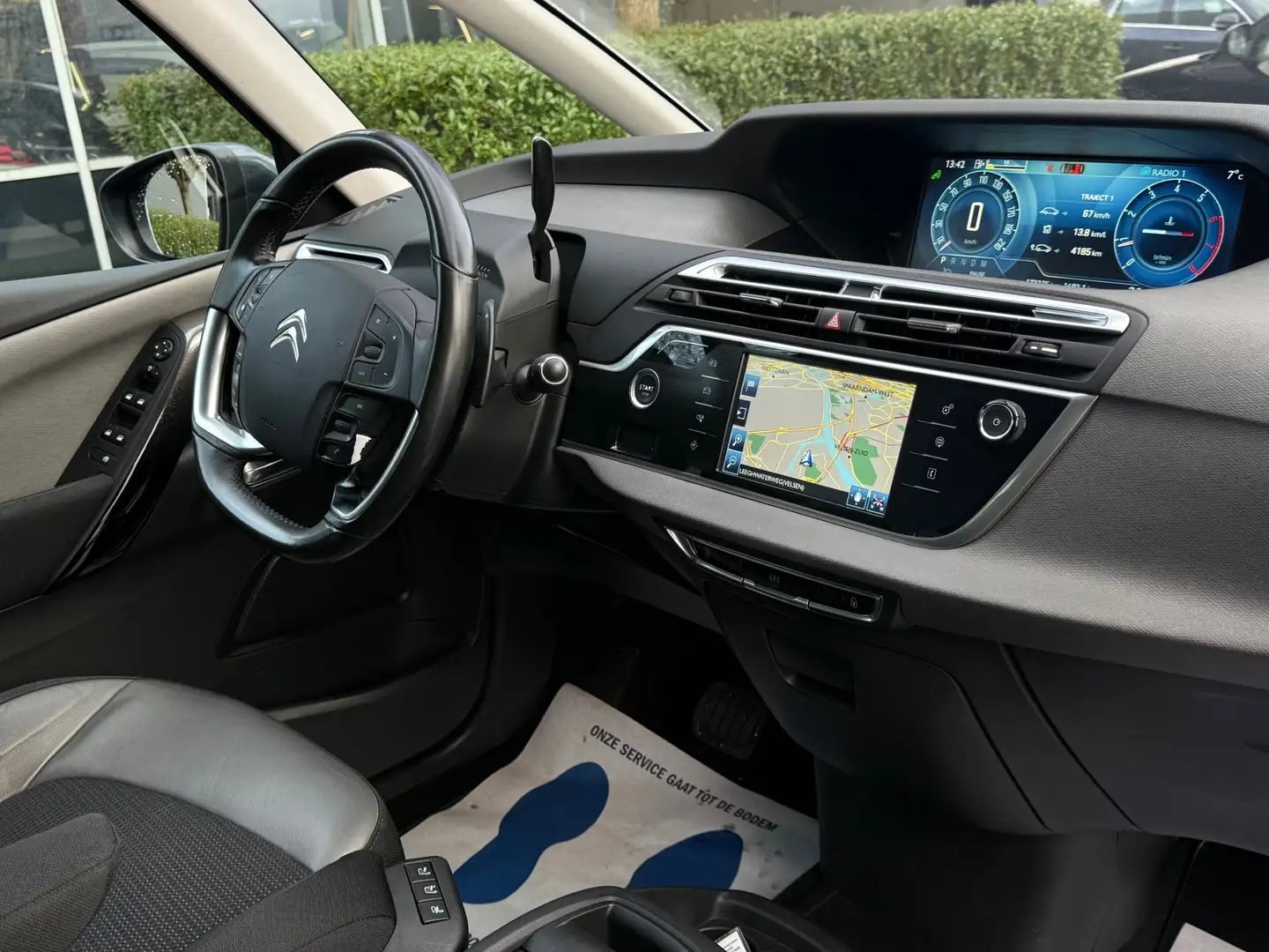 Citroen Grand C4 SpaceTourer 1.6 THP Shine - AUTOMAAT - PARK CAMERA - DODEHOEKB Grijs - 2