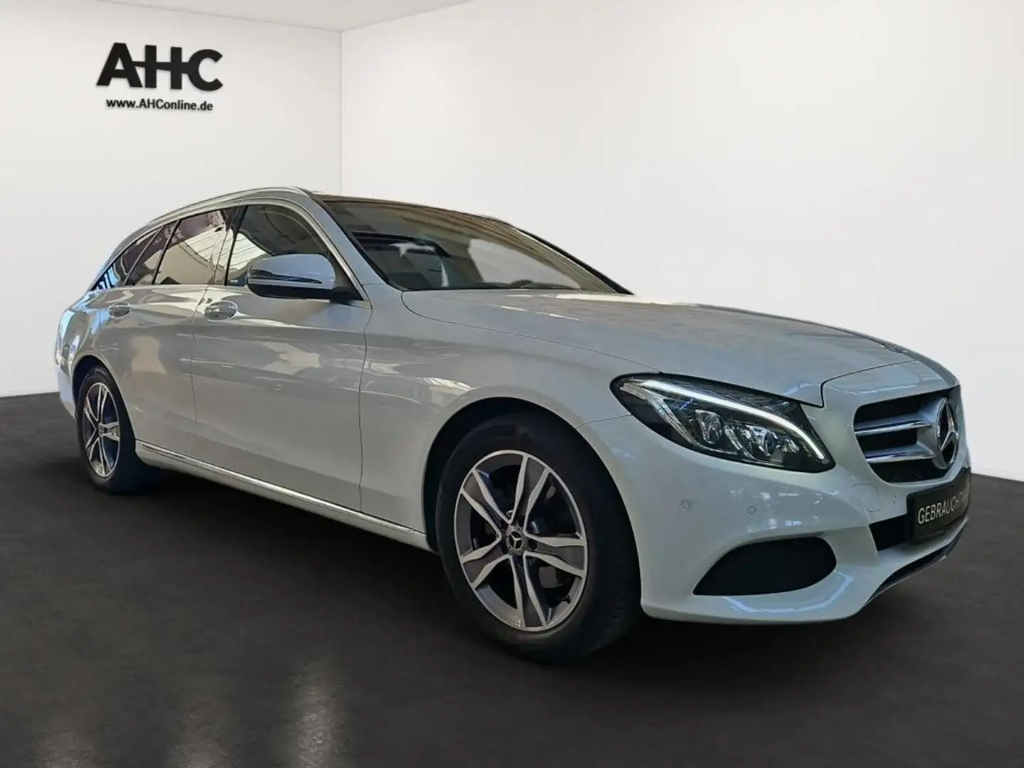 Mercedes-Benz C 180 T Avantg. AHK Pano Totwi, SHZ Ambie. LED Weiß - 2