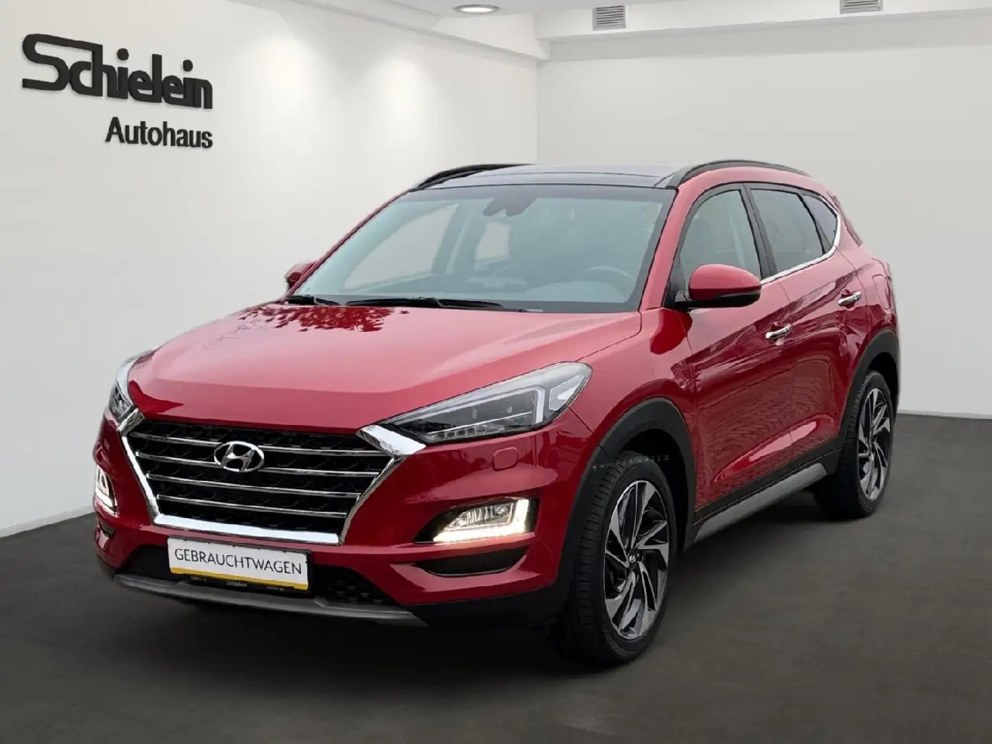 Hyundai TUCSON 1.6 T-GDI 177PS 7-DCT 4WD Premium *TOP* Rot - 1