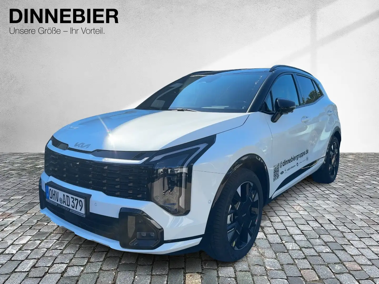 Kia Sportage GT-Line 1.6T AWD+Glasdach+360°+LED Weiß - 2