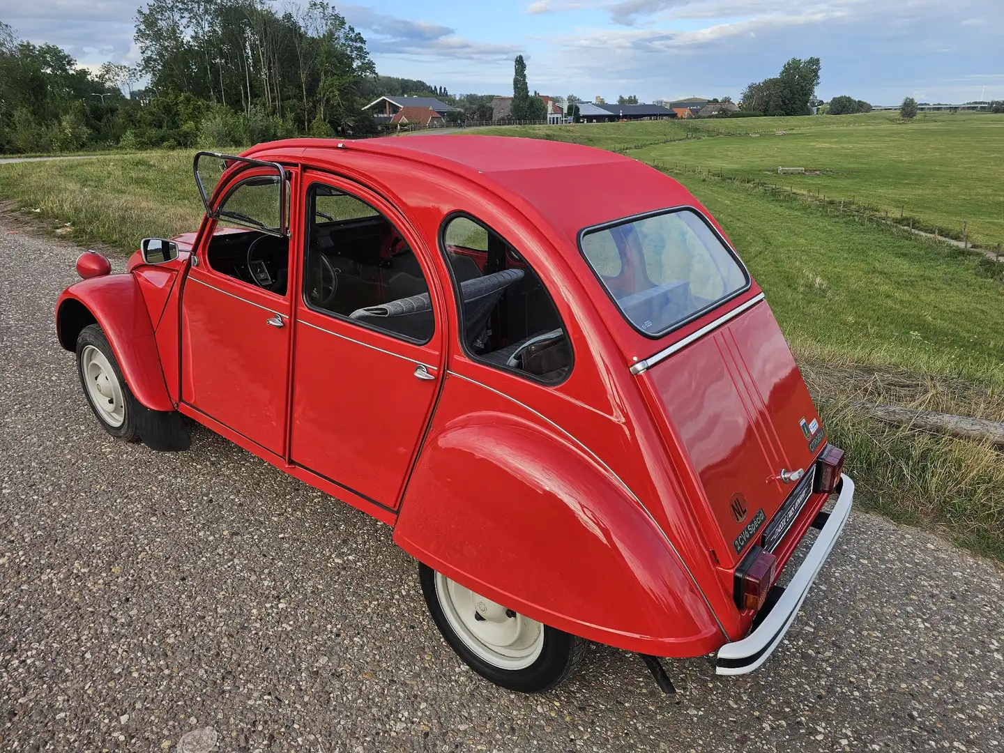 Citroen 2CV 6 Special 86.000 km 1e lak NL geleverd Rot - 2