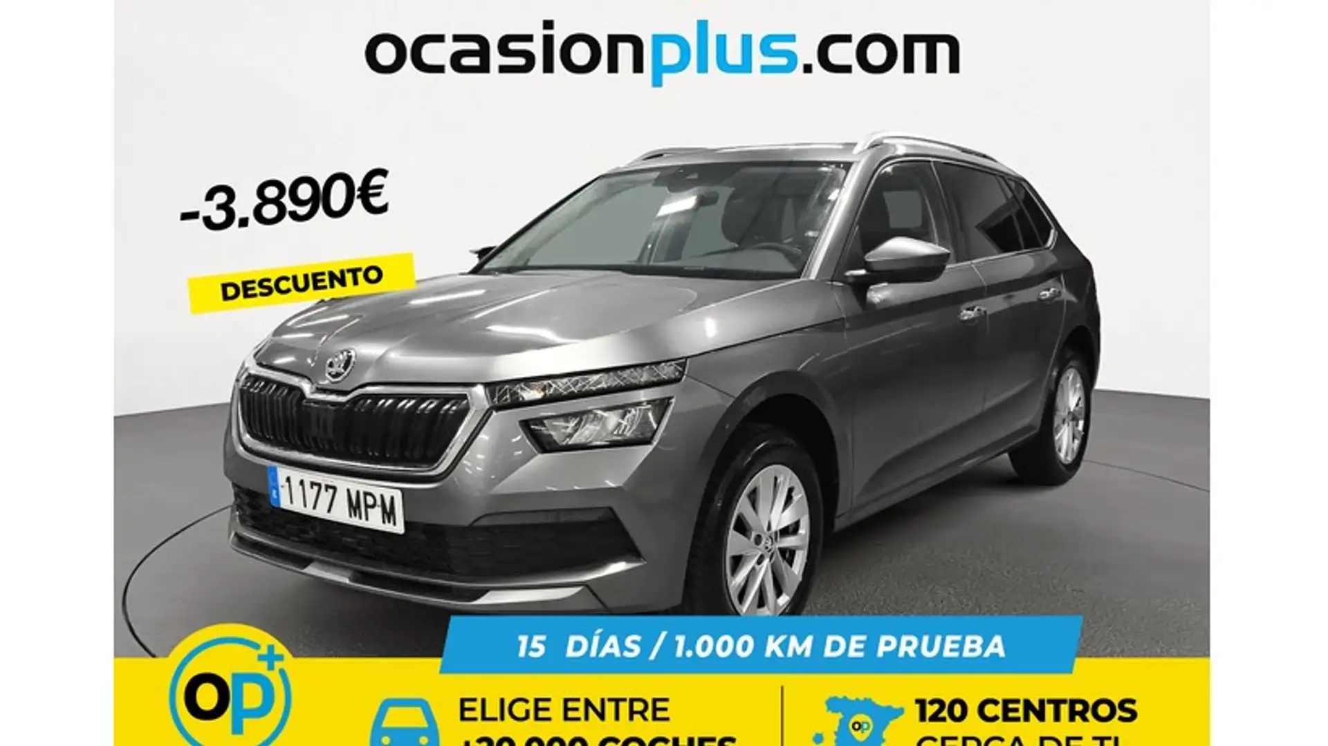 Skoda Kamiq 1.0 TSI Ambition 81kW Gris - 1