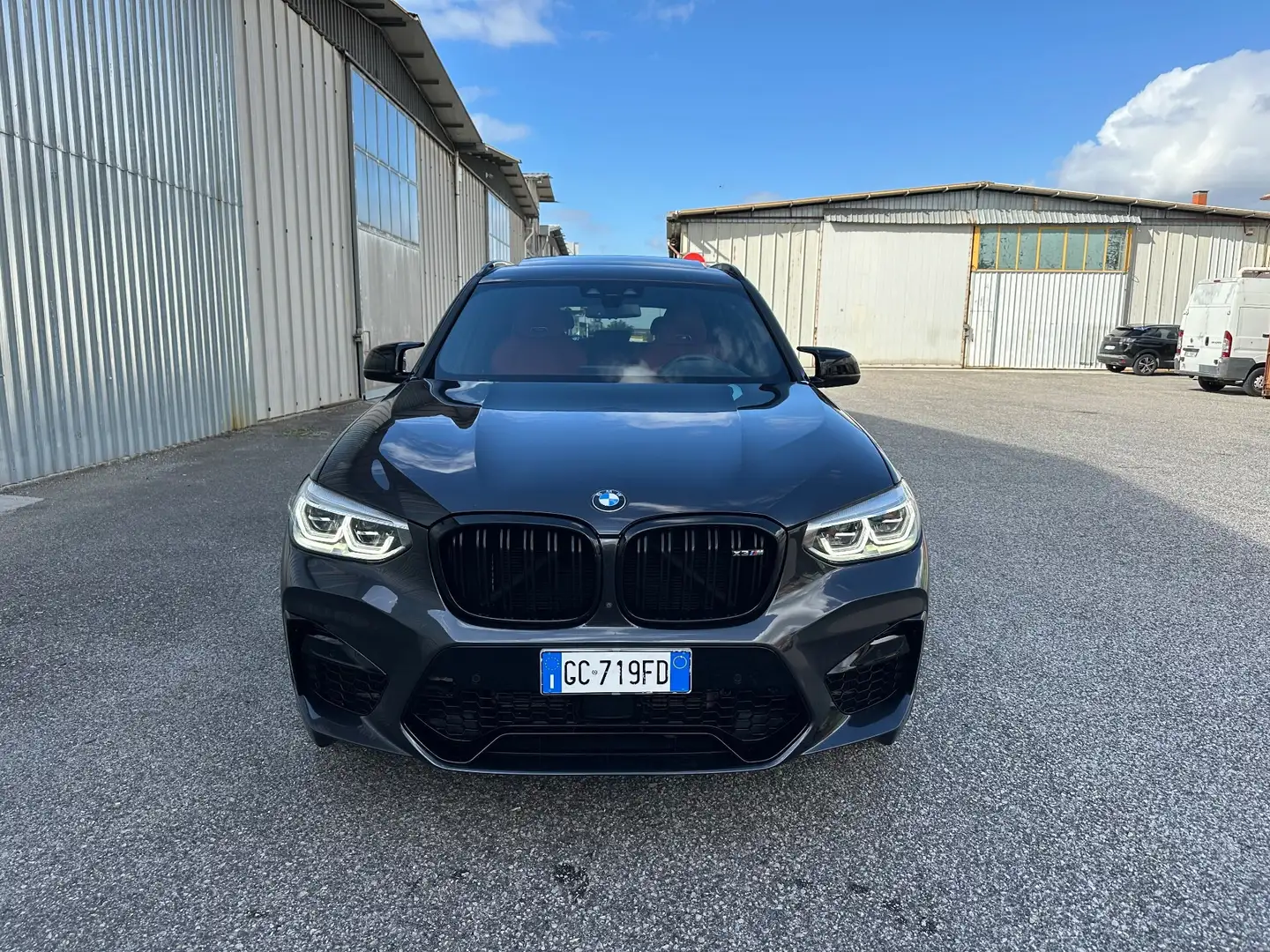 BMW X3 M X3 M COMPETITION 510 CV tetto pelle rossa Negru - 2