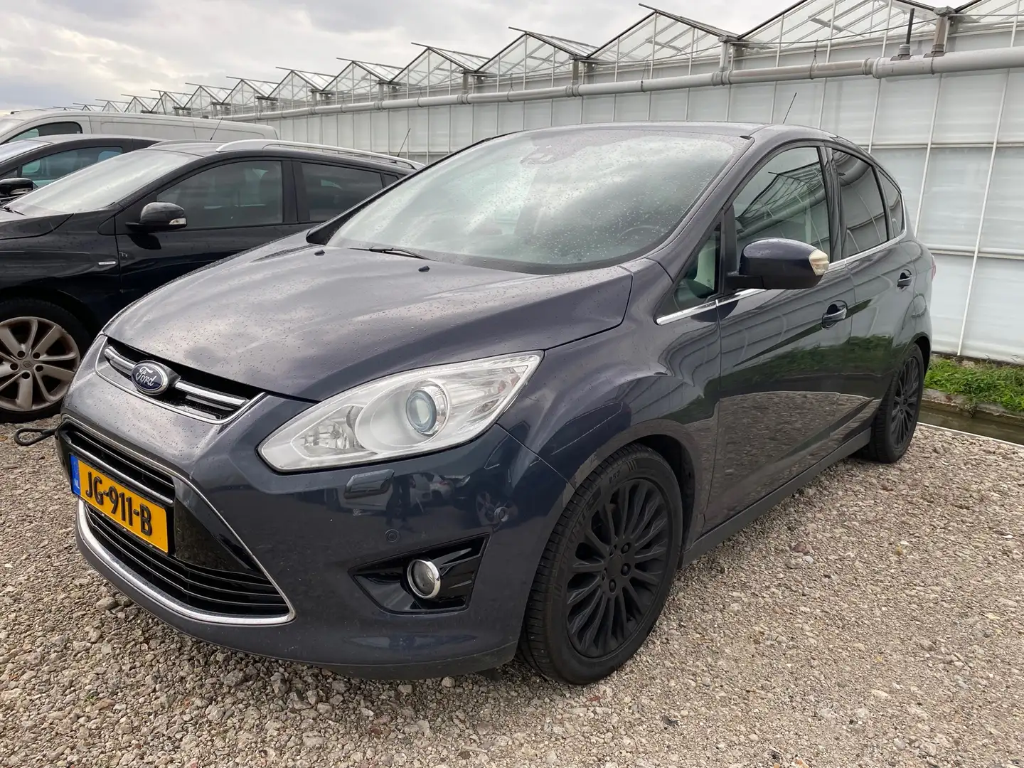 Ford C-Max 2013 * 1.6 EcoBoost Titanium * ELEC. RAMEN * AIRCO Gris - 1