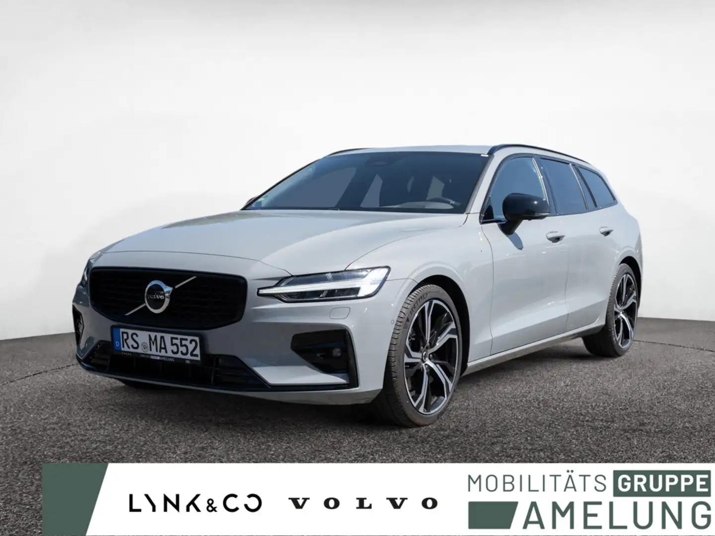 Volvo V60 Kombi B4 Plus Dark H/K W-LAN ACC LED 360° Grau - 1