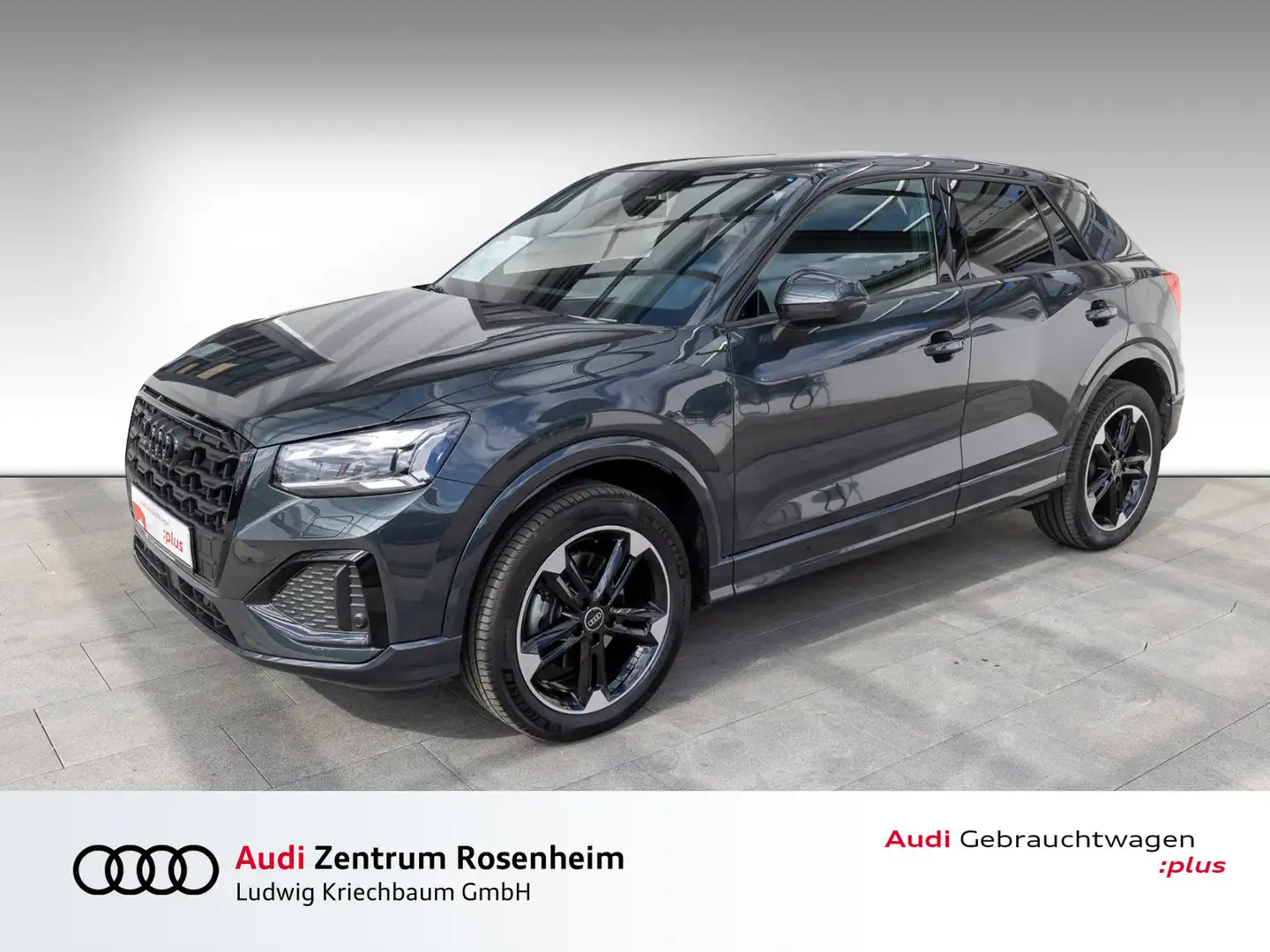 Audi Q2 advanced 40 TFSI qu. S tr.(AHK, Matrix, GRA, RF Grau - 1