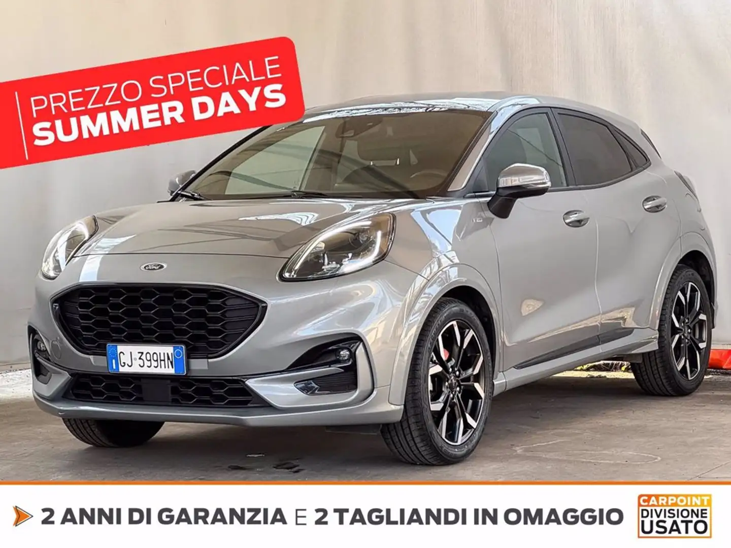 Ford Puma 1.0 ecoboost h st-line x s&s 125cv Gris - 1