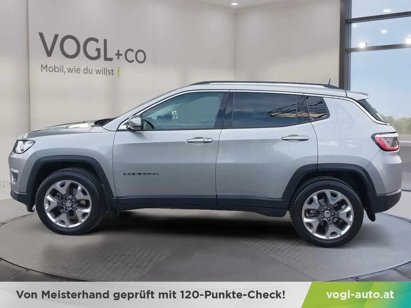Jeep Compass Allrad Diesel 2,0 MultiJet Limited Aut. Grau - 2