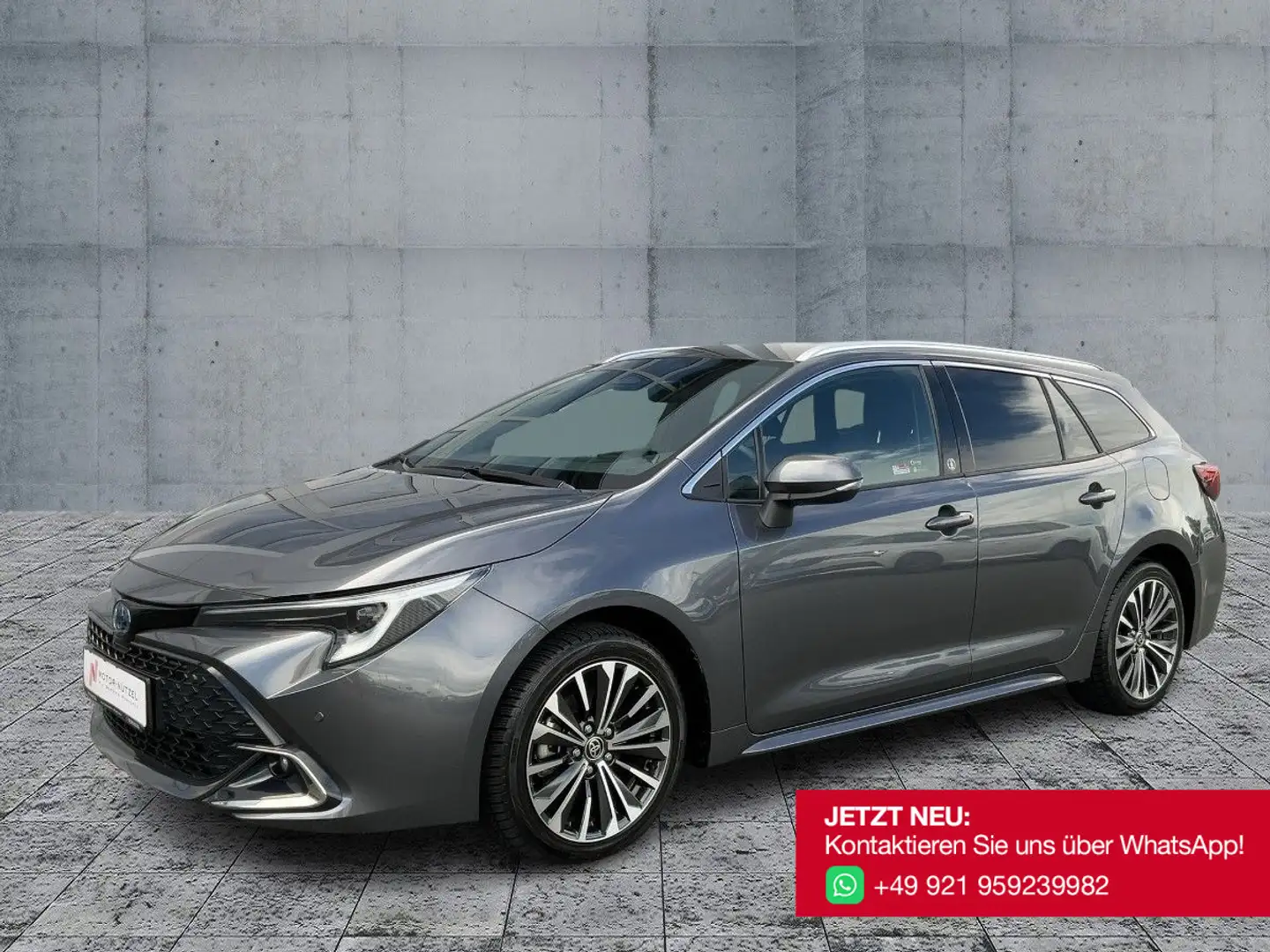 Toyota Corolla TS 1.8 Hybrid TEAM D LED+NAV+ACC+RFK+SHZ Grau - 2