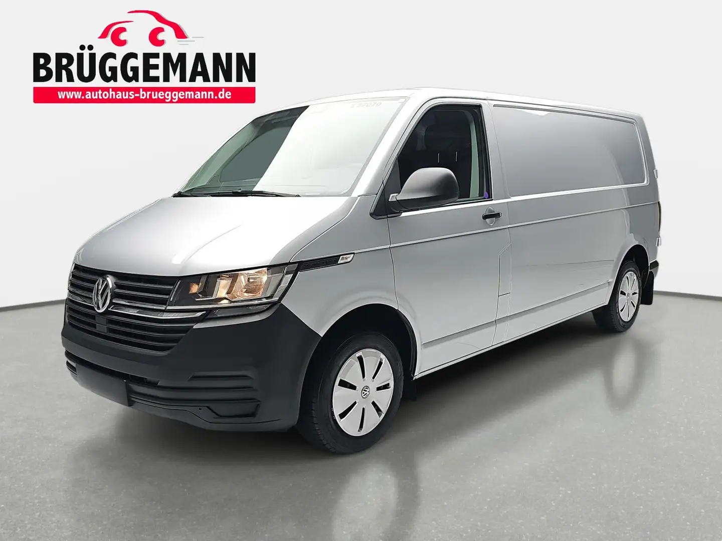 Volkswagen T6 Transporter T6.1 TRANSPORTER 2.0 TDI KASTEN L2H1 KLIMA 3-SITZE Plateado - 1