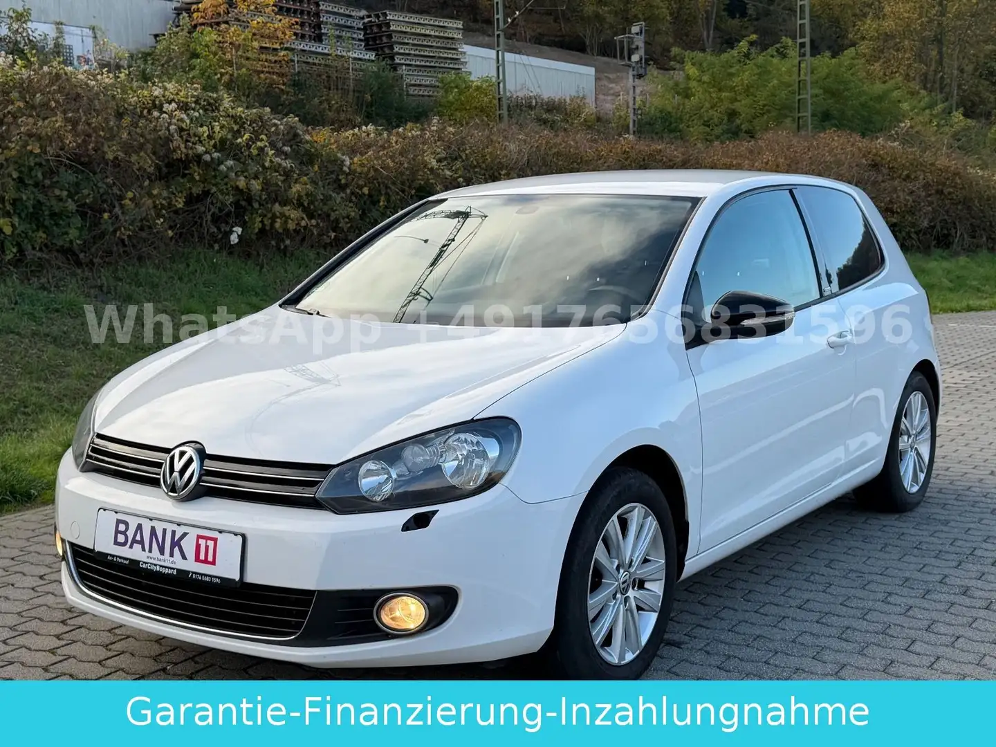 Volkswagen Golf VI Style Garantie/Finanzierung Weiß - 1