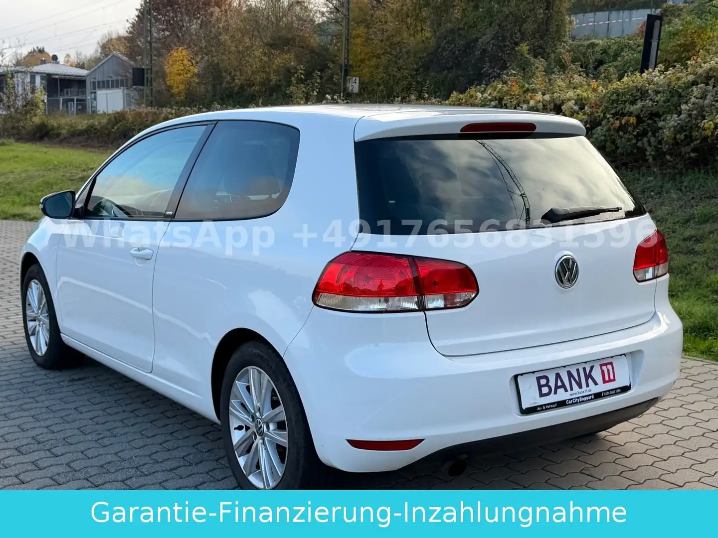 Volkswagen Golf VI Style Garantie/Finanzierung Weiß - 2