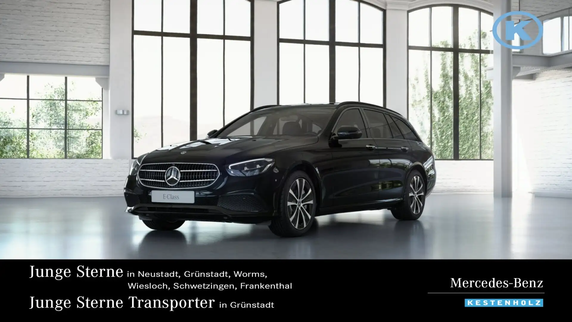 Mercedes-Benz E 300 E 300 de T AVANTGARDE+NIGHT+AHK+DISTRO+SHD+360° Noir - 1