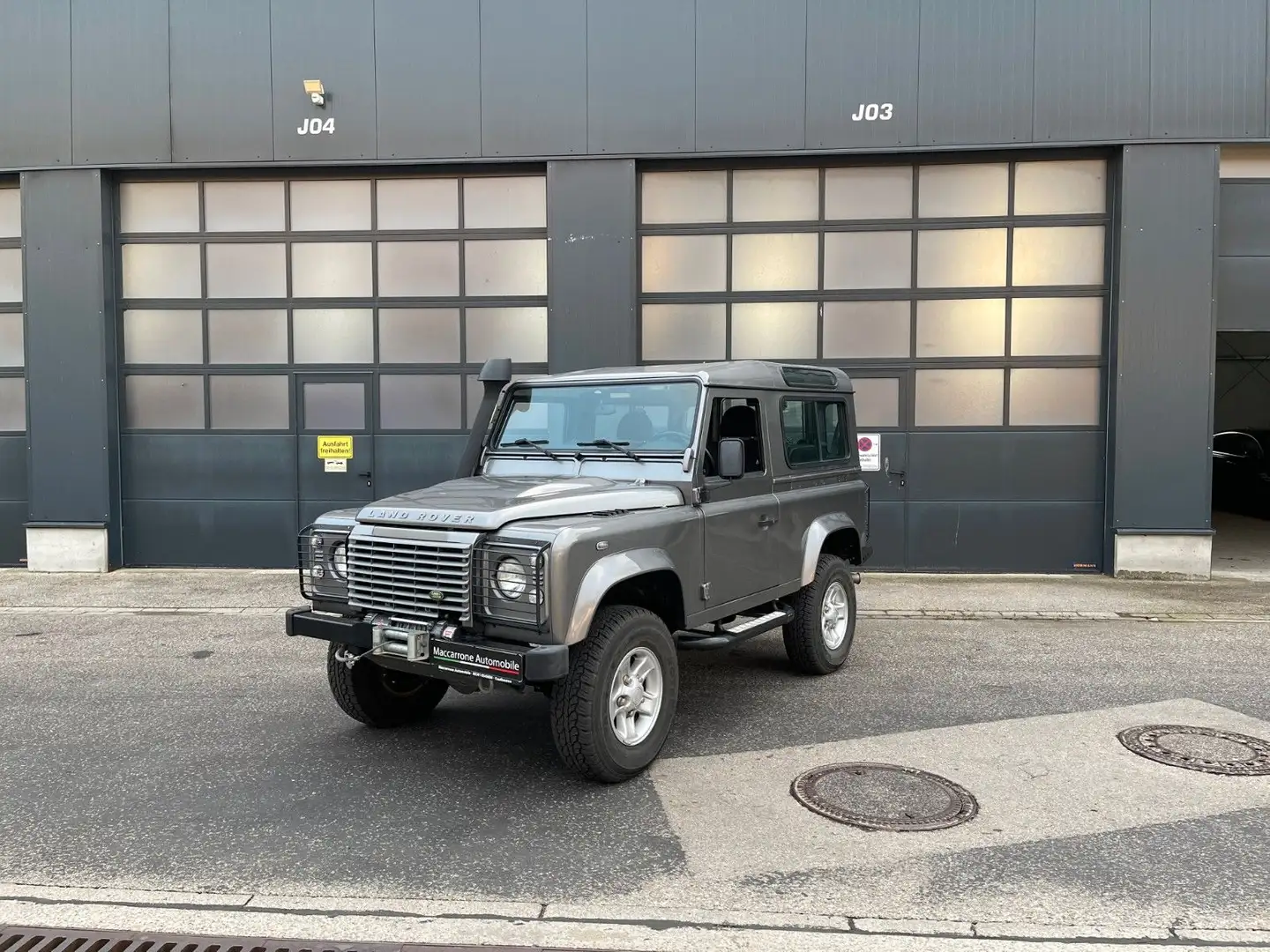 Land Rover Defender 90 SE TD4 Snorkel  AHK Seilw. Höher ARB Gris - 1