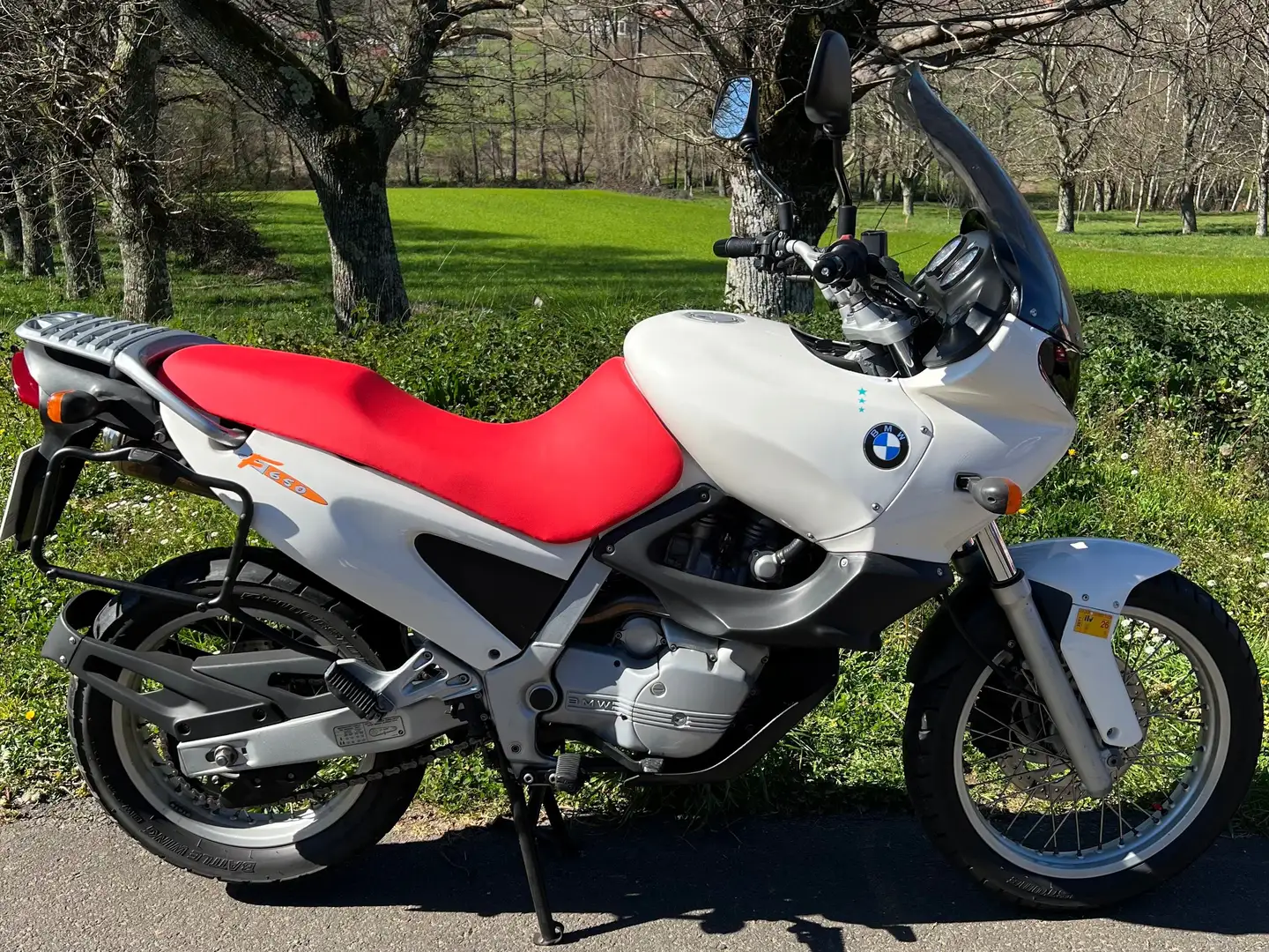 BMW F 650 White - 1