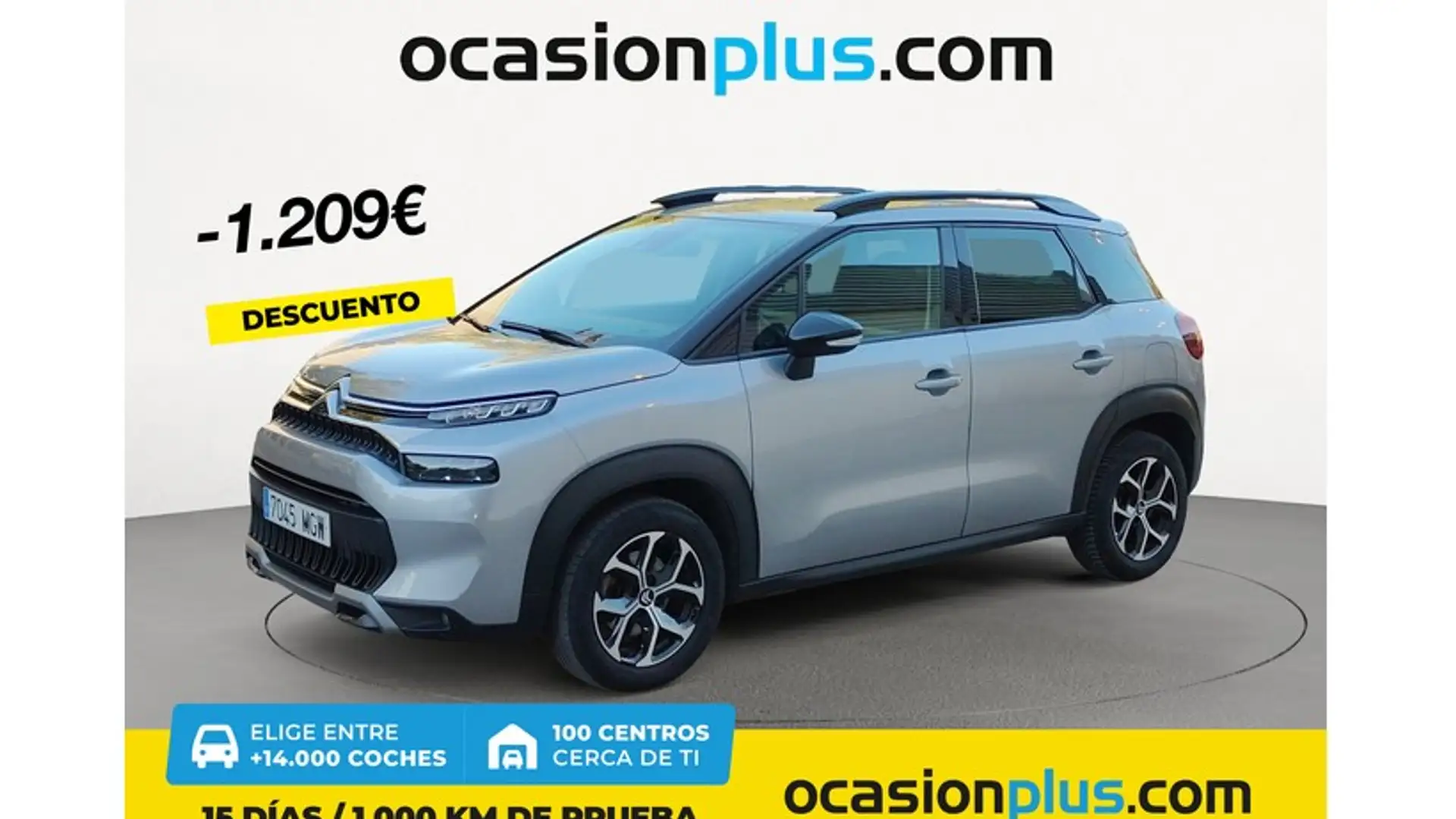 Citroen C3 Aircross Puretech S&S Shine 110 Argent - 1