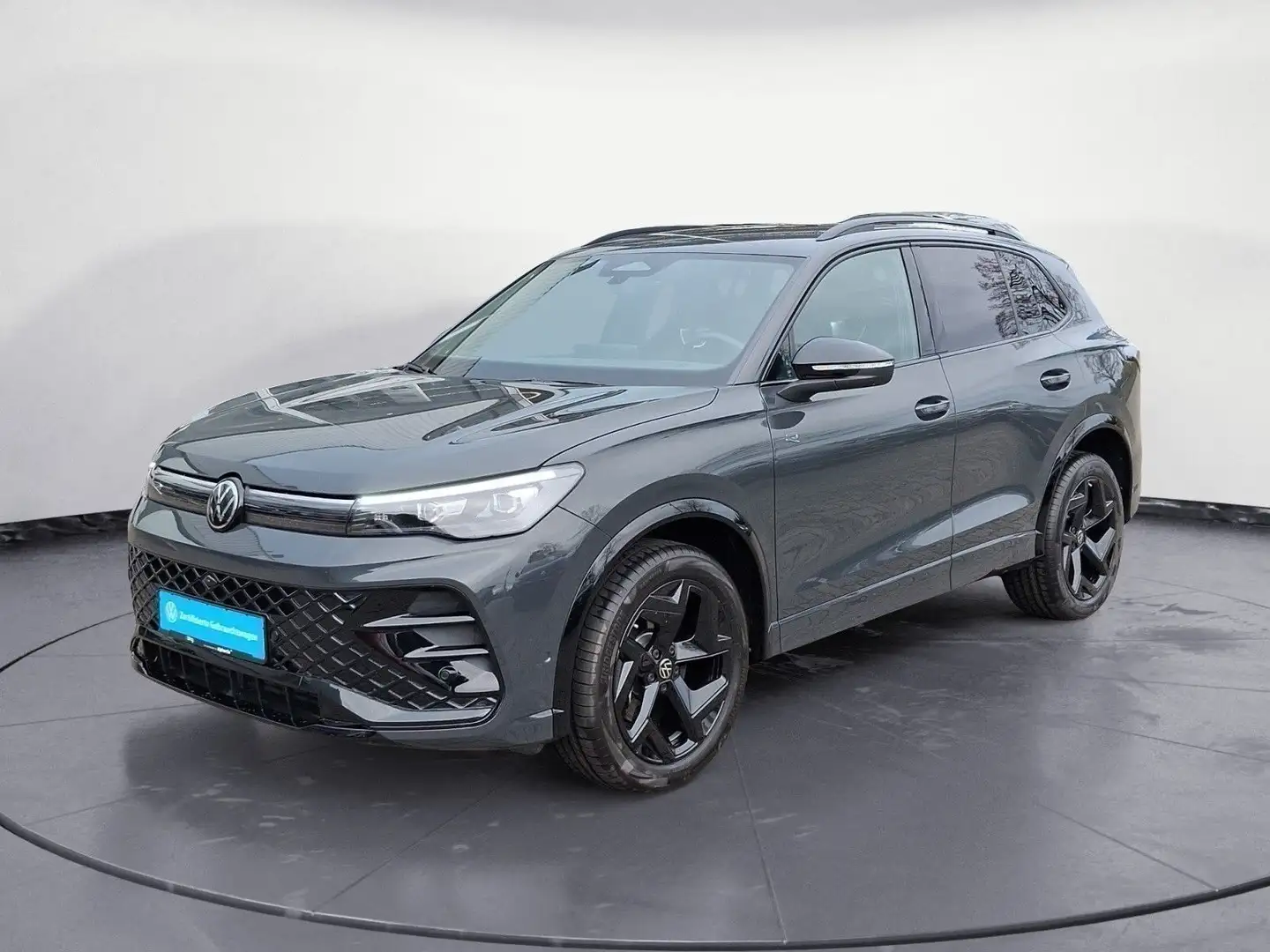 Volkswagen Tiguan 2.0 TDI DSG 4MOTION R-LINE #AHK #HEAD-UP Grau - 2